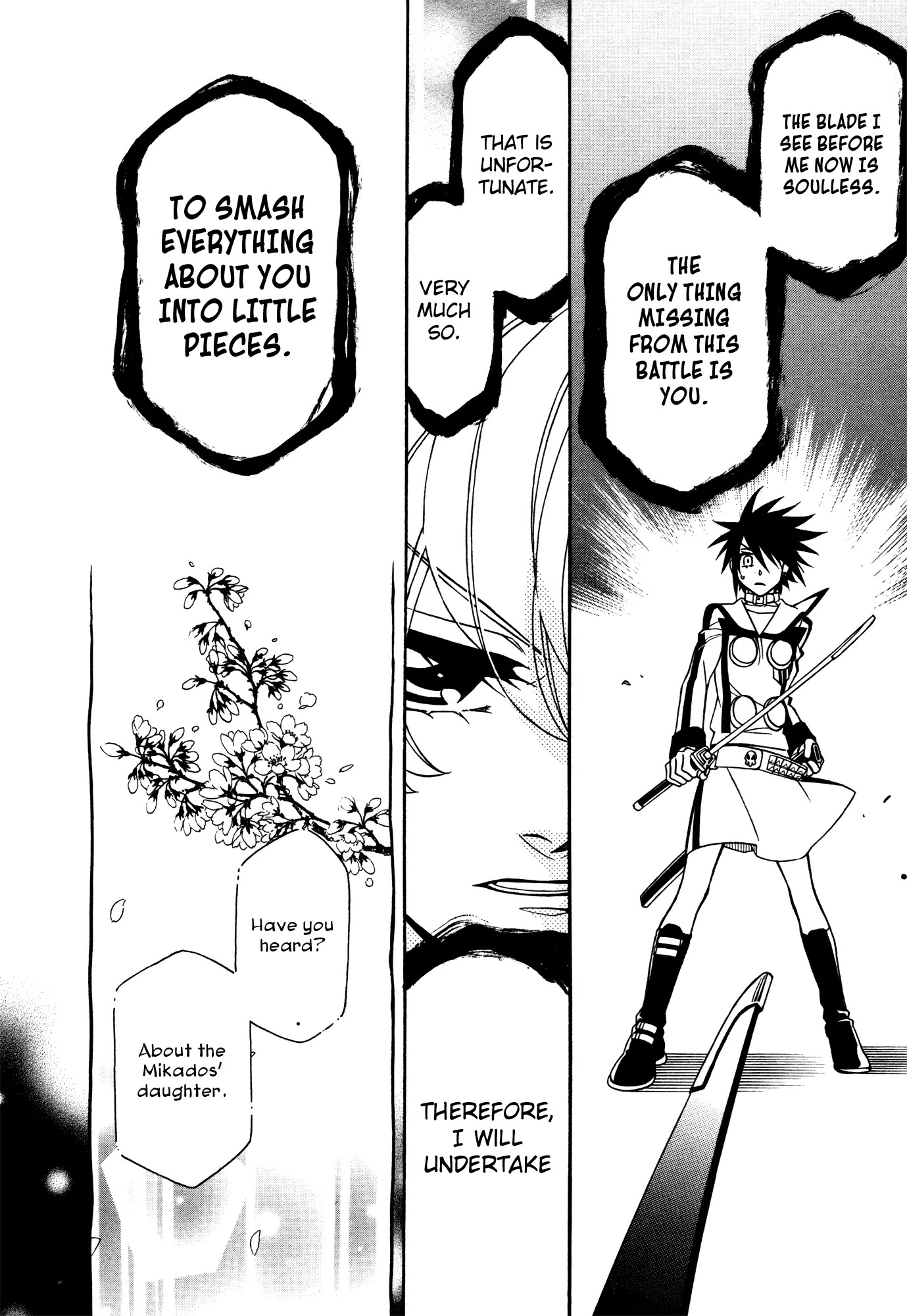 Hayate x Blade Chapter 77 page 19 - Chapter 77: Gold-Dumb Slumbers