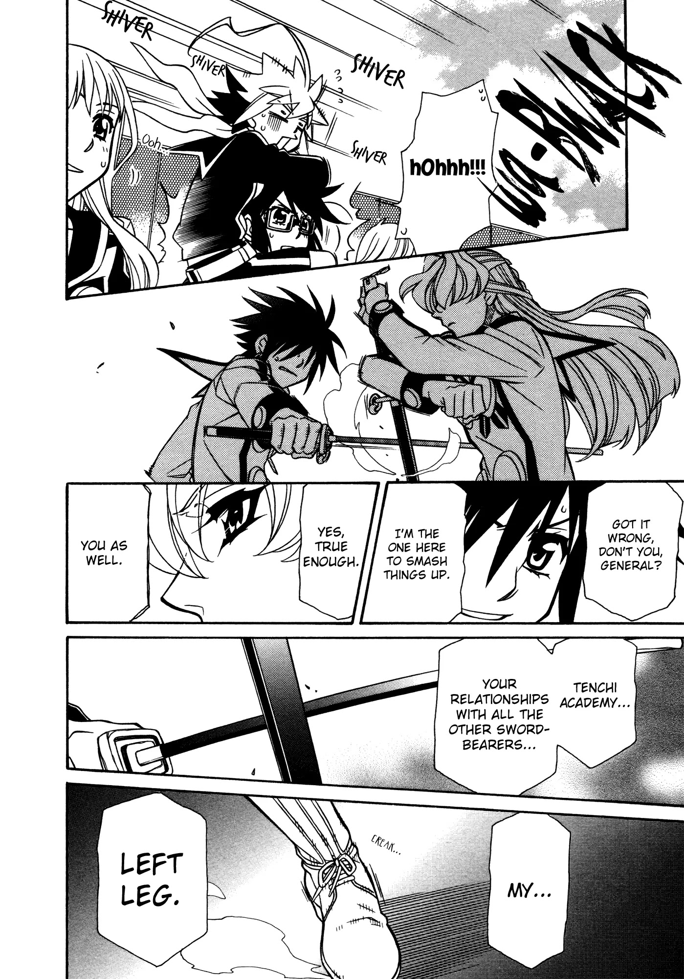 Hayate x Blade Chapter 77 page 21 - Chapter 77: Gold-Dumb Slumbers