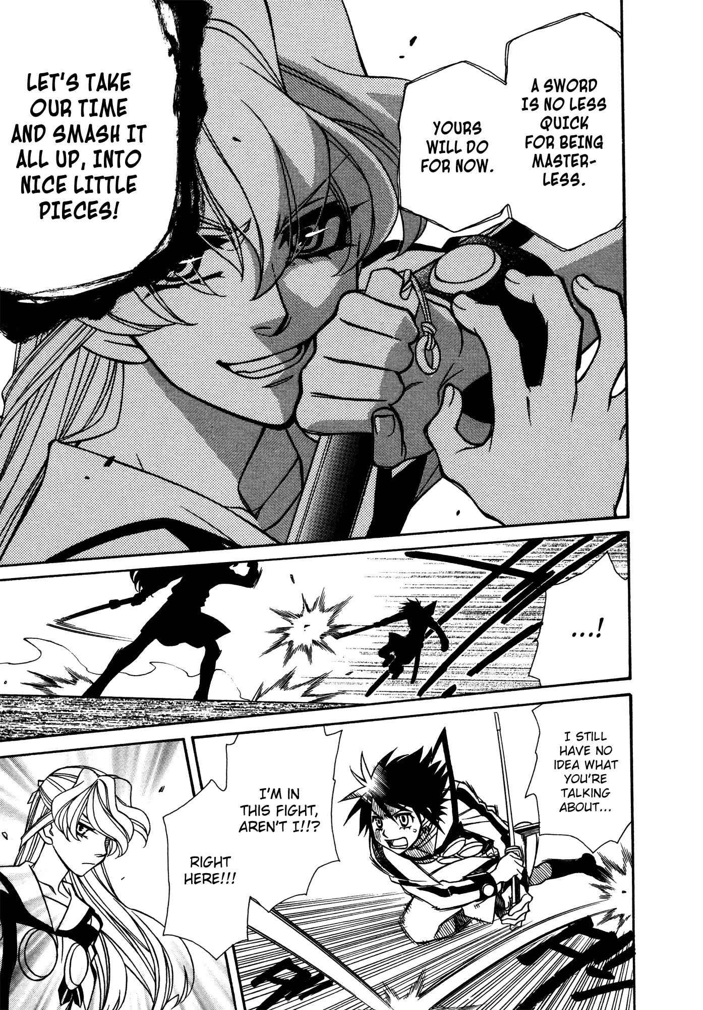 Hayate x Blade Chapter 77 page 22 - Chapter 77: Gold-Dumb Slumbers