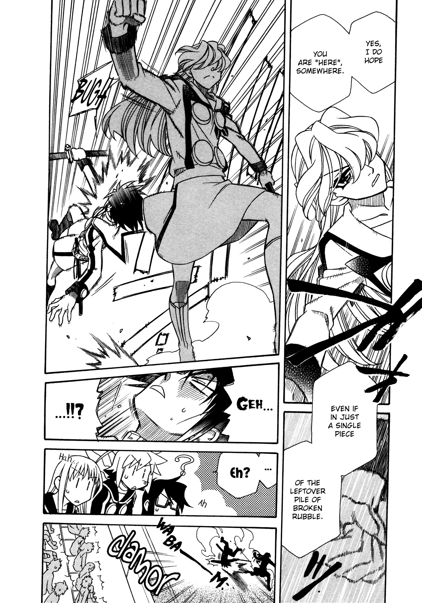 Hayate x Blade Chapter 77 page 23 - Chapter 77: Gold-Dumb Slumbers