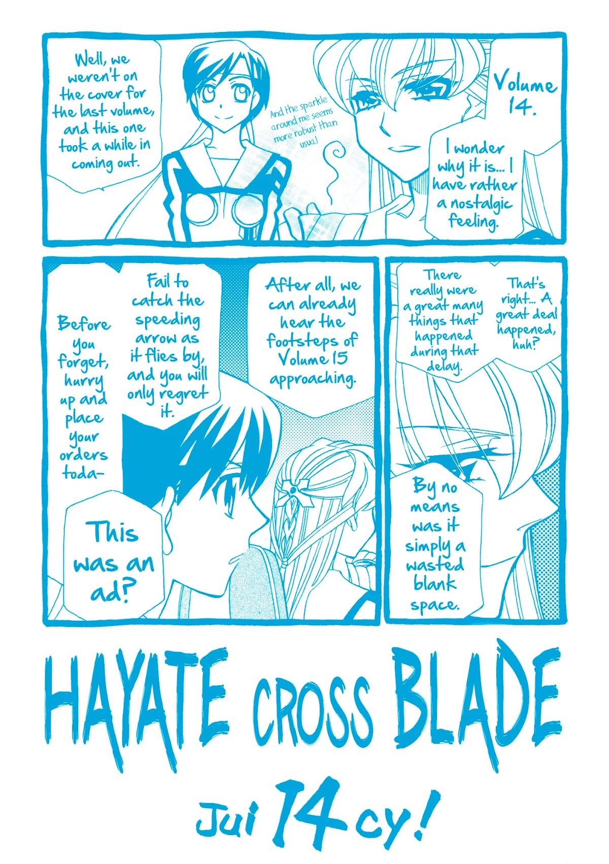Hayate x Blade Chapter 77 page 3 - Chapter 77: Gold-Dumb Slumbers
