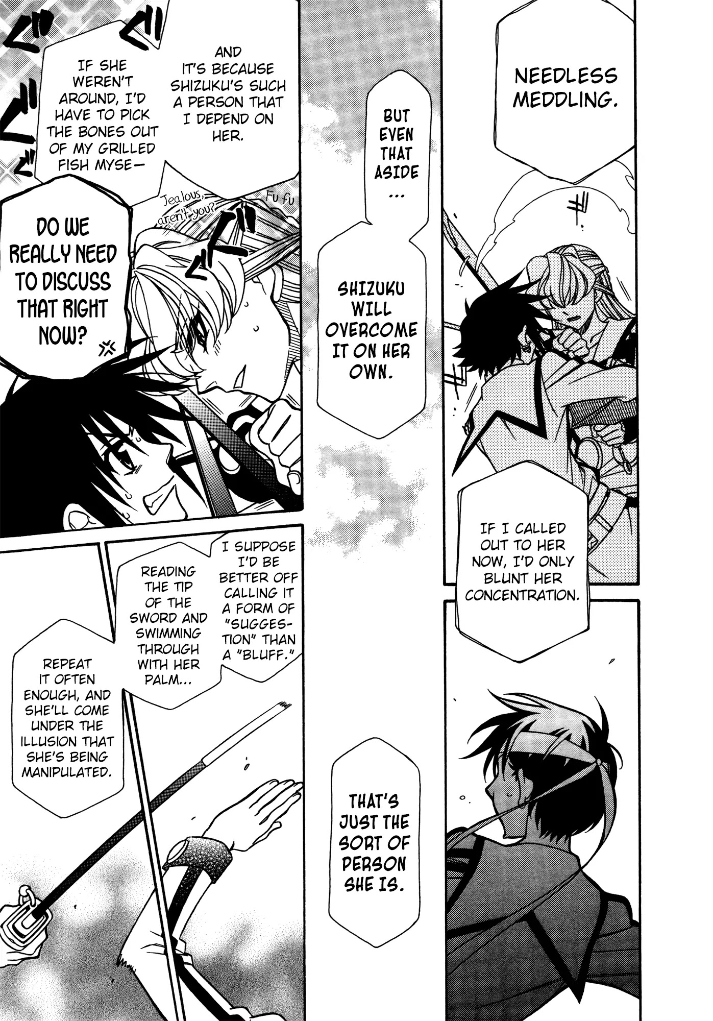 Hayate x Blade Chapter 78 page 14 - Chapter 78: Two of Us Idiots