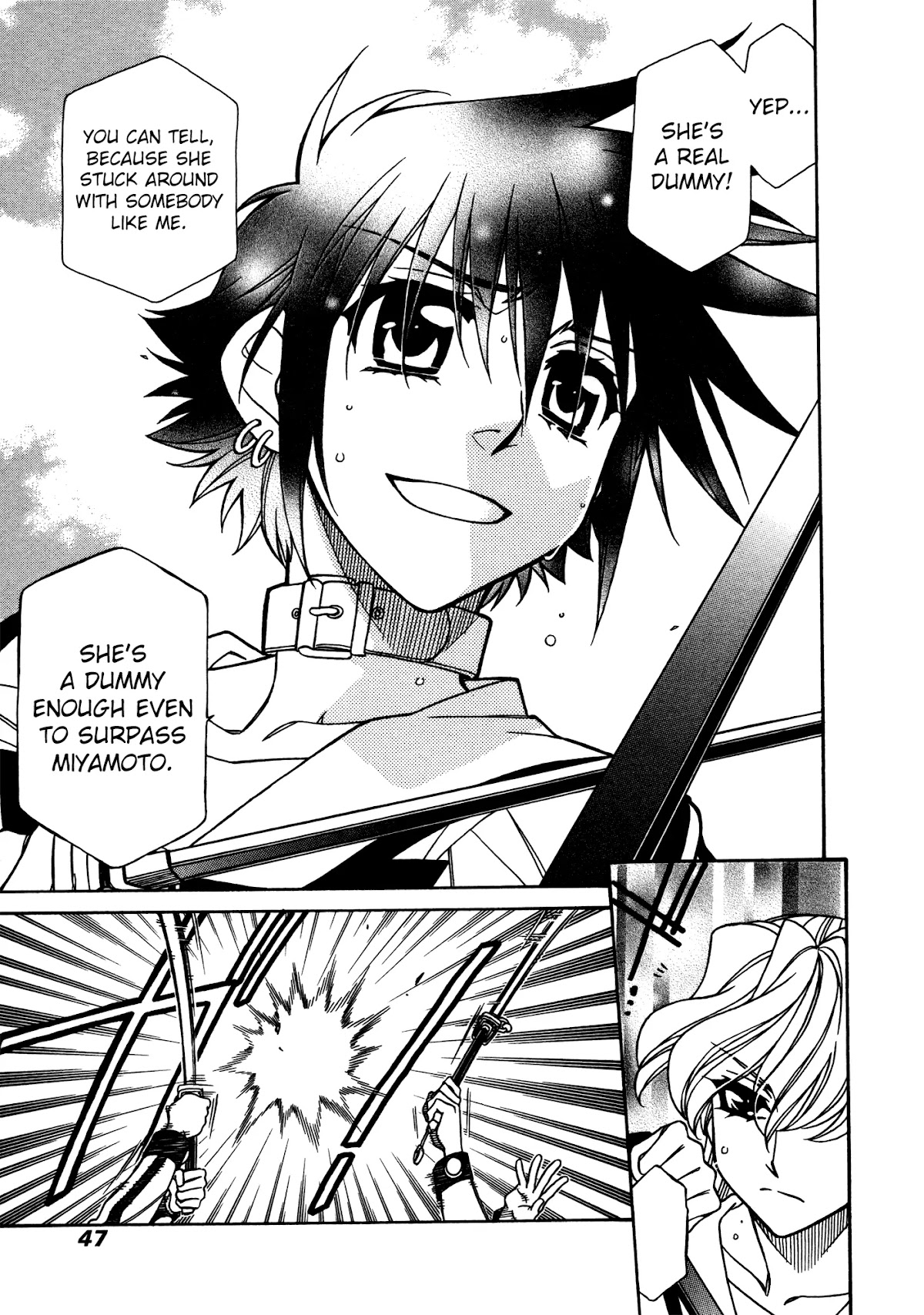Hayate x Blade Chapter 78 page 16 - Chapter 78: Two of Us Idiots