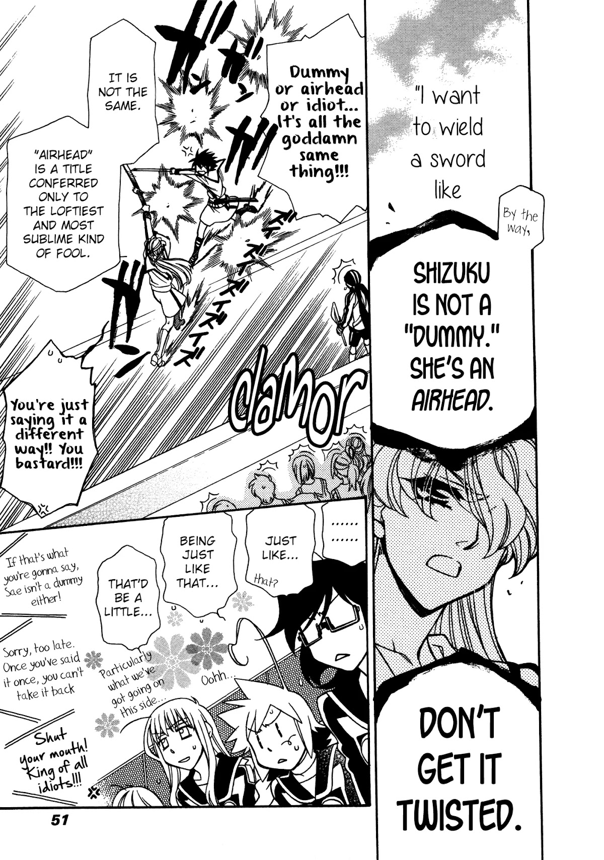 Hayate x Blade Chapter 78 page 20 - Chapter 78: Two of Us Idiots