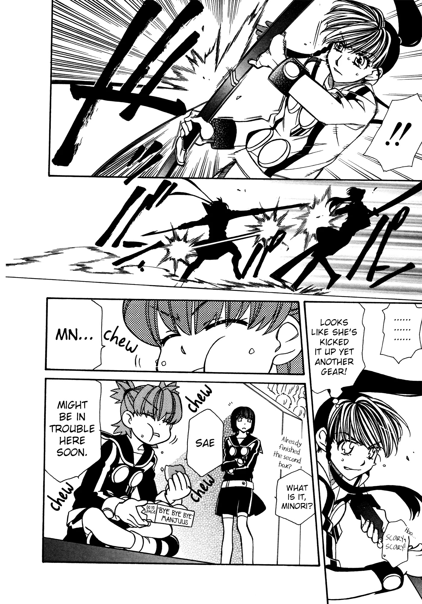 Hayate x Blade Chapter 78 page 21 - Chapter 78: Two of Us Idiots