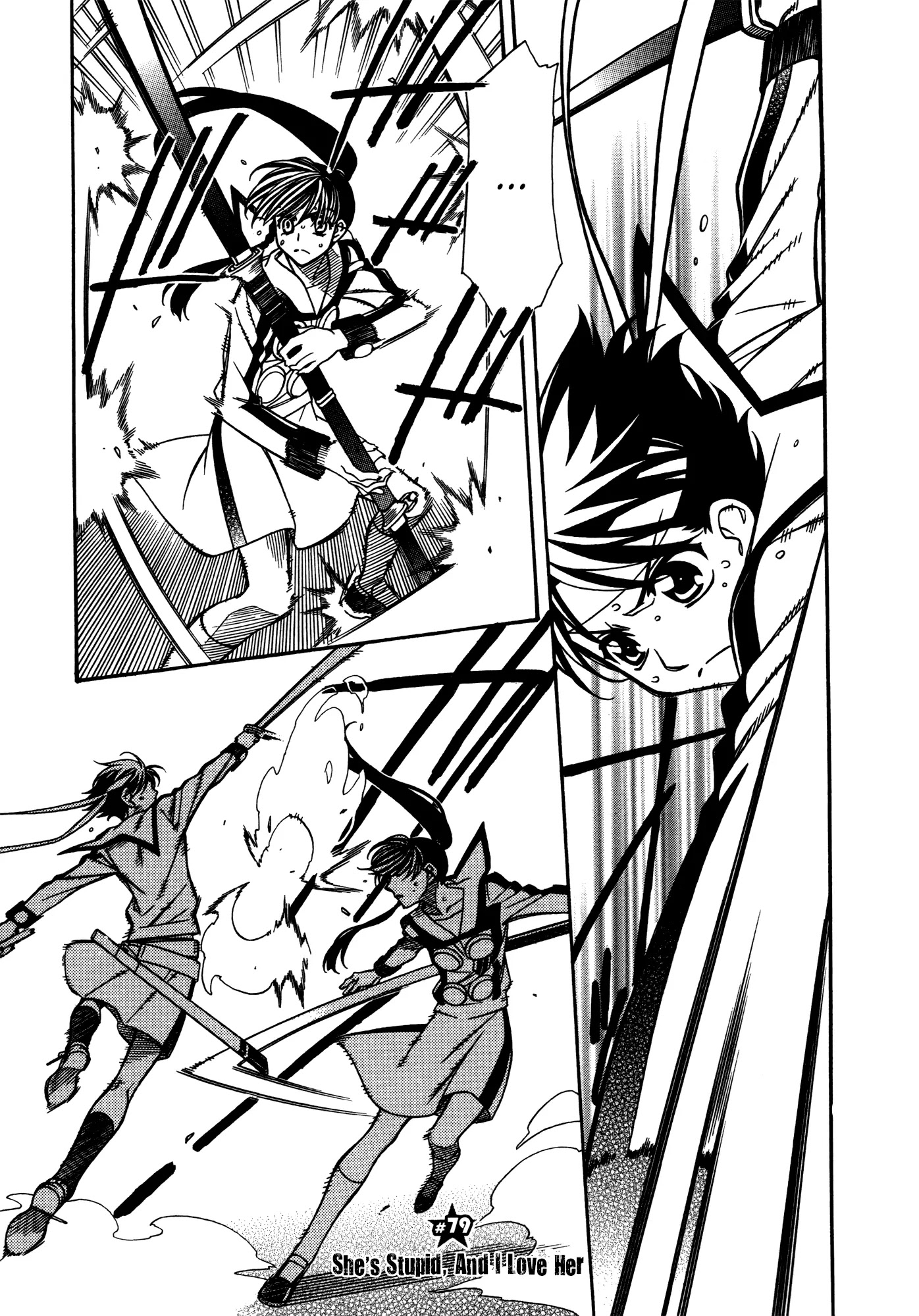 Hayate x Blade Chapter 79 page 1 - Chapter 79: She's Stupid, and I Love Her