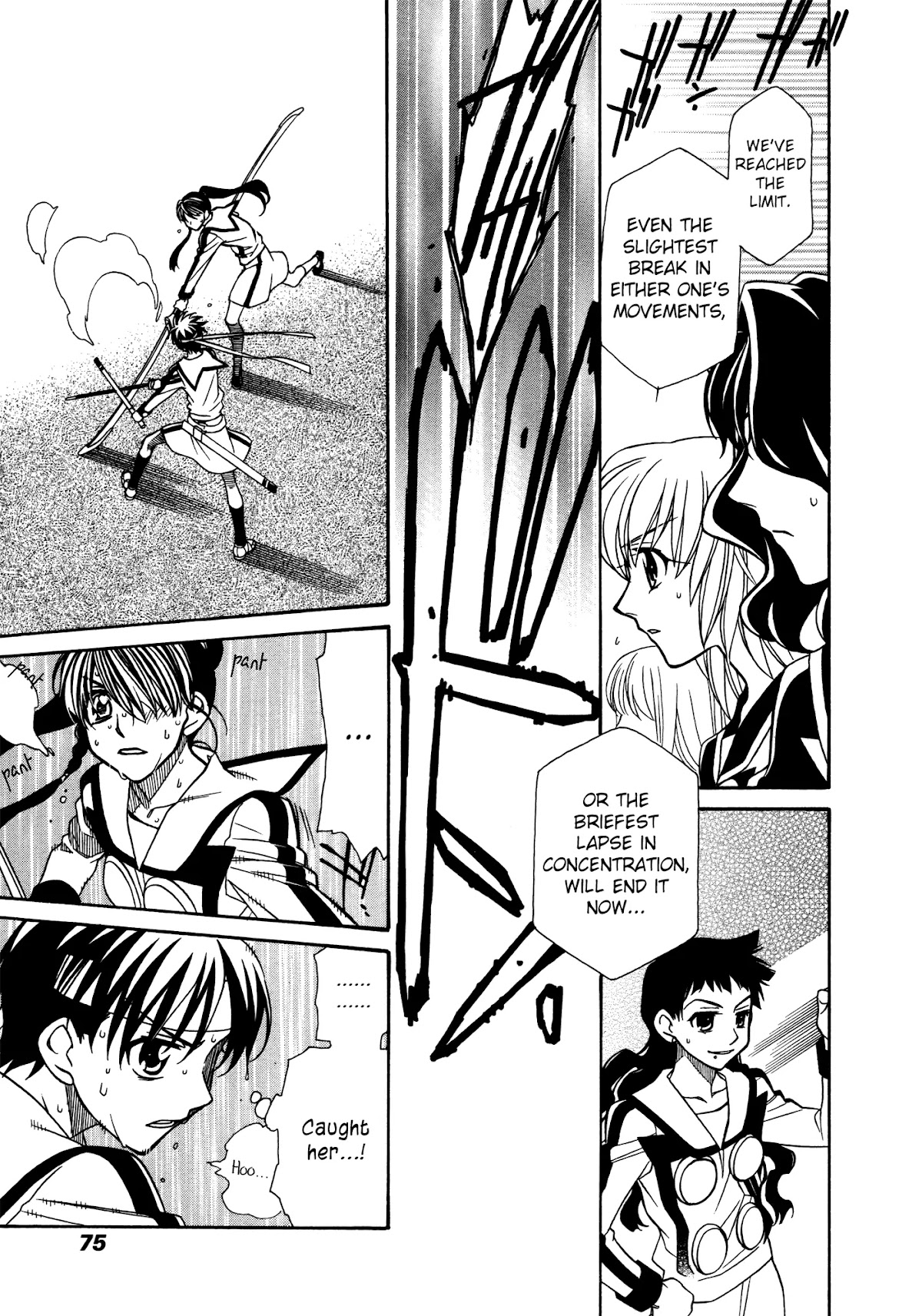 Hayate x Blade Chapter 79 page 17 - Chapter 79: She's Stupid, and I Love Her