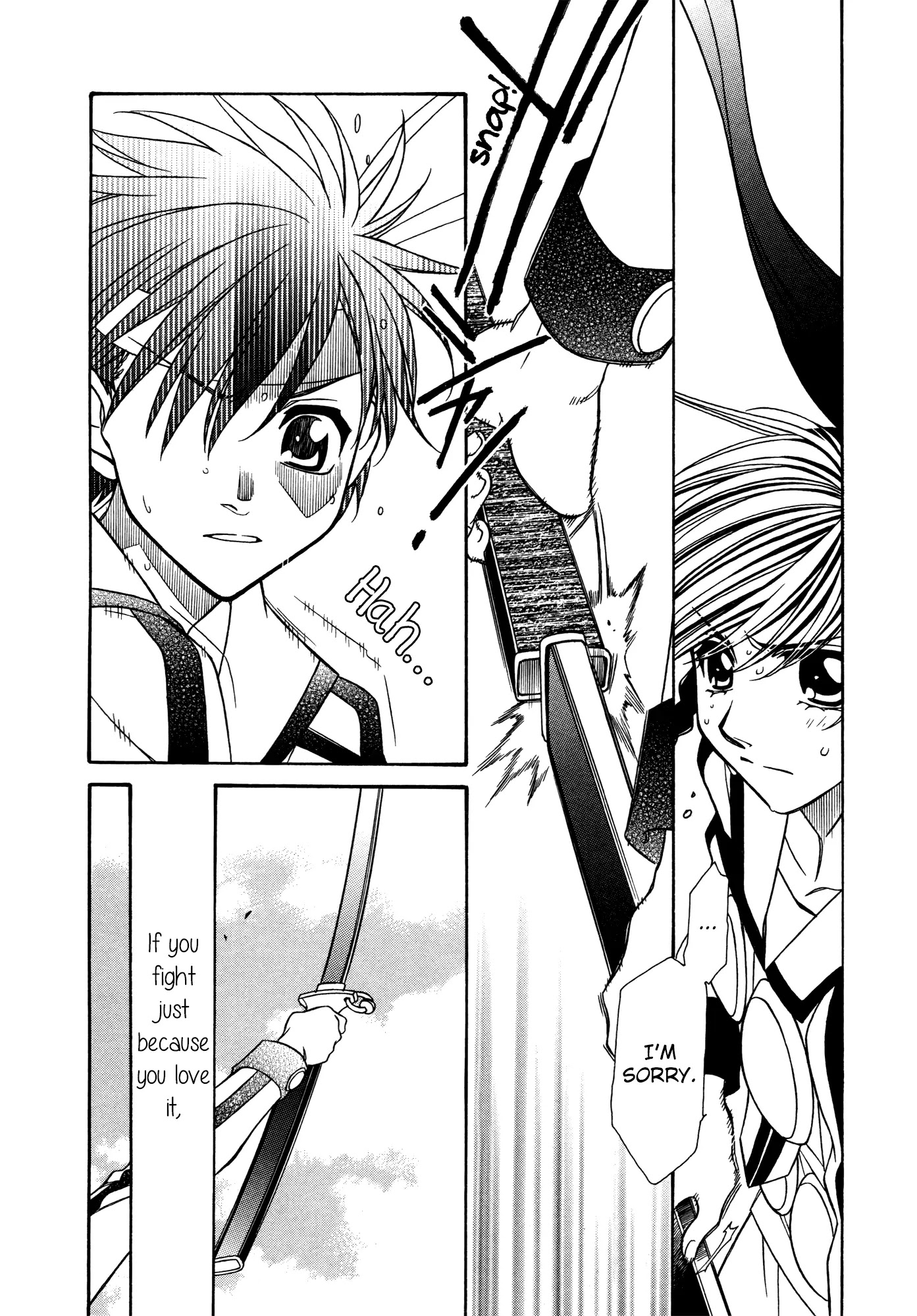 Hayate x Blade Chapter 79 page 18 - Chapter 79: She's Stupid, and I Love Her