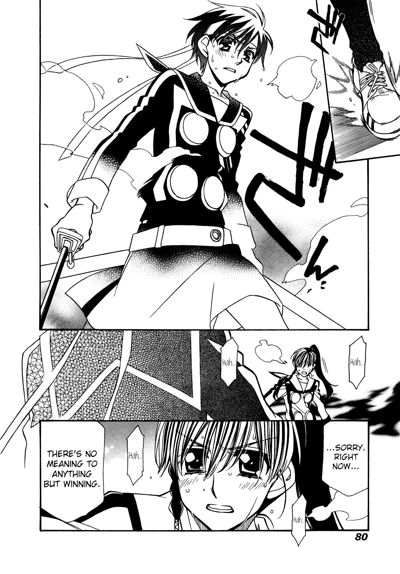 Hayate x Blade Chapter 79 page 22 - Chapter 79: She's Stupid, and I Love Her