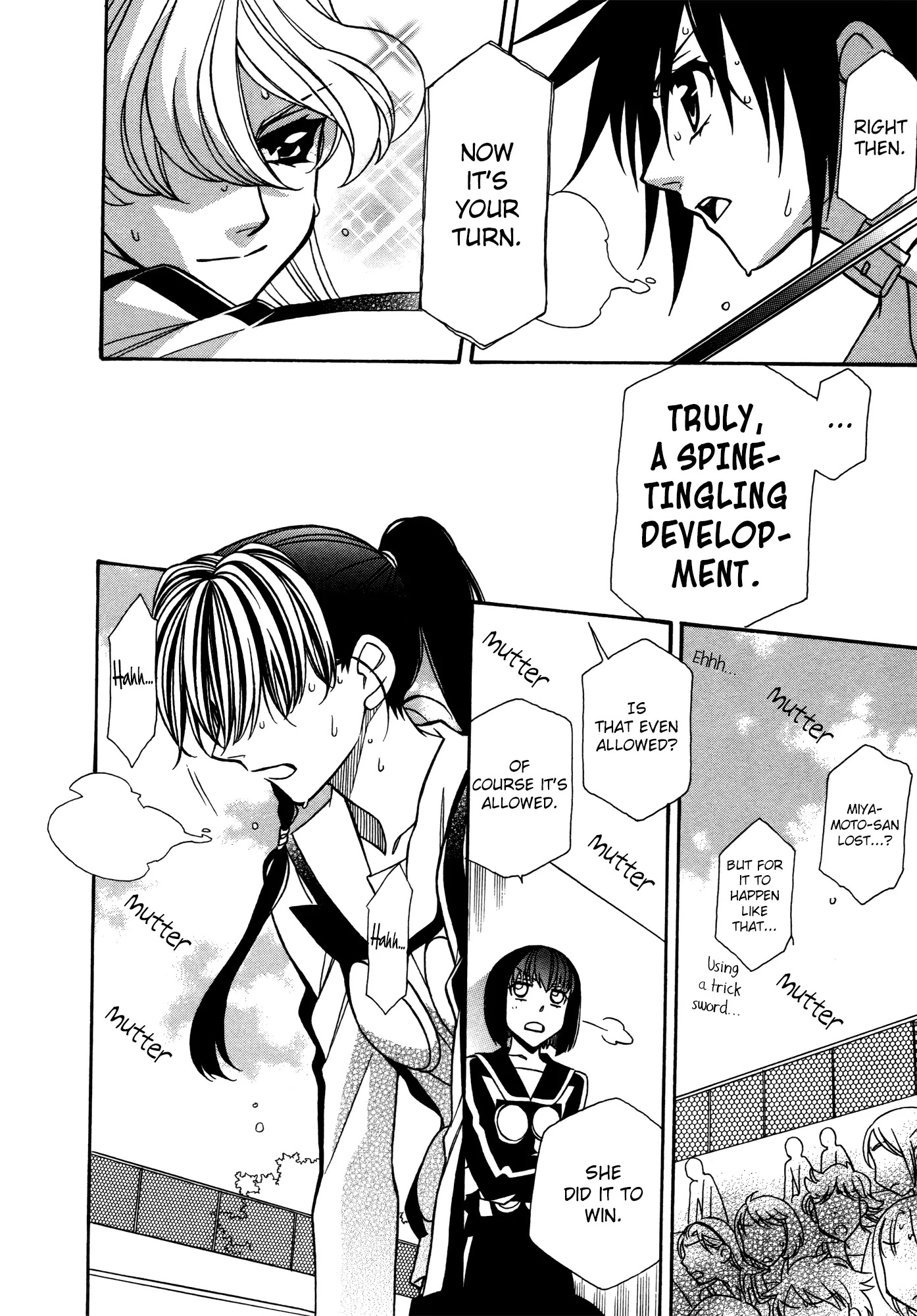 Hayate x Blade Chapter 79 page 24 - Chapter 79: She's Stupid, and I Love Her