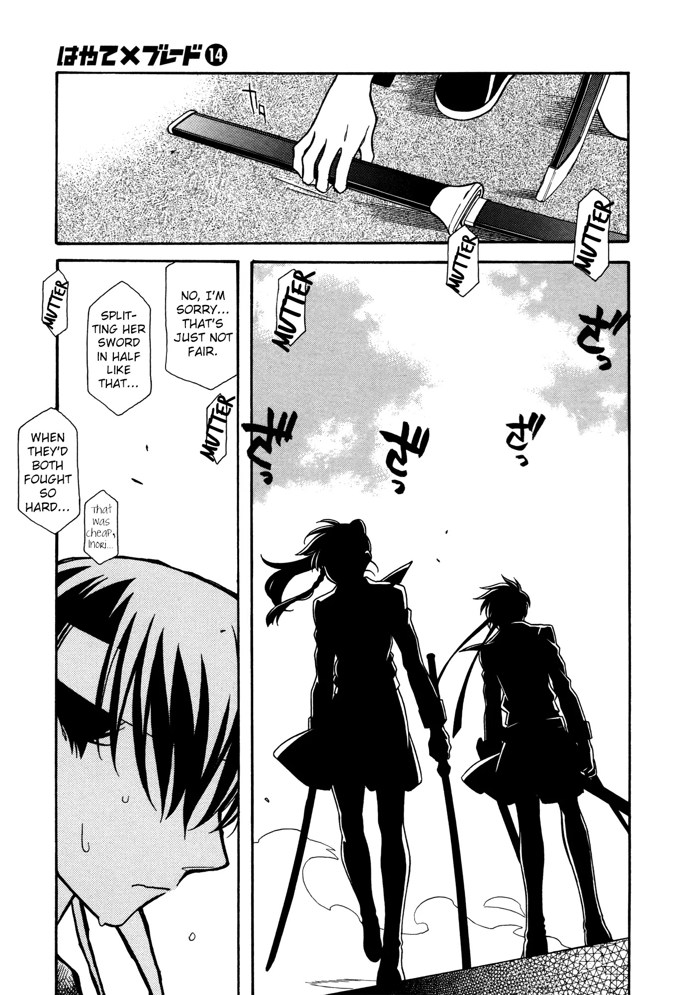 Hayate x Blade Chapter 79 page 25 - Chapter 79: She's Stupid, and I Love Her