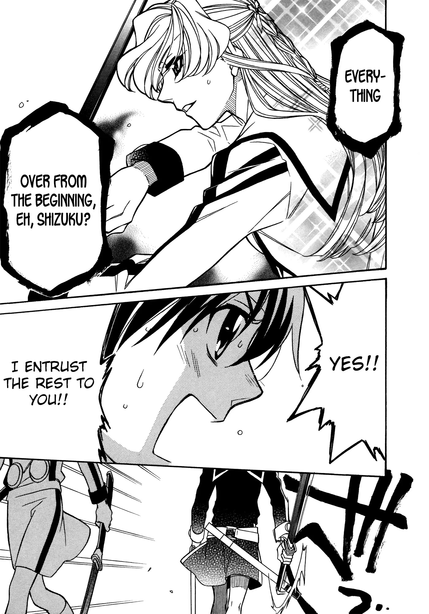 Hayate x Blade Chapter 79 page 27 - Chapter 79: She's Stupid, and I Love Her