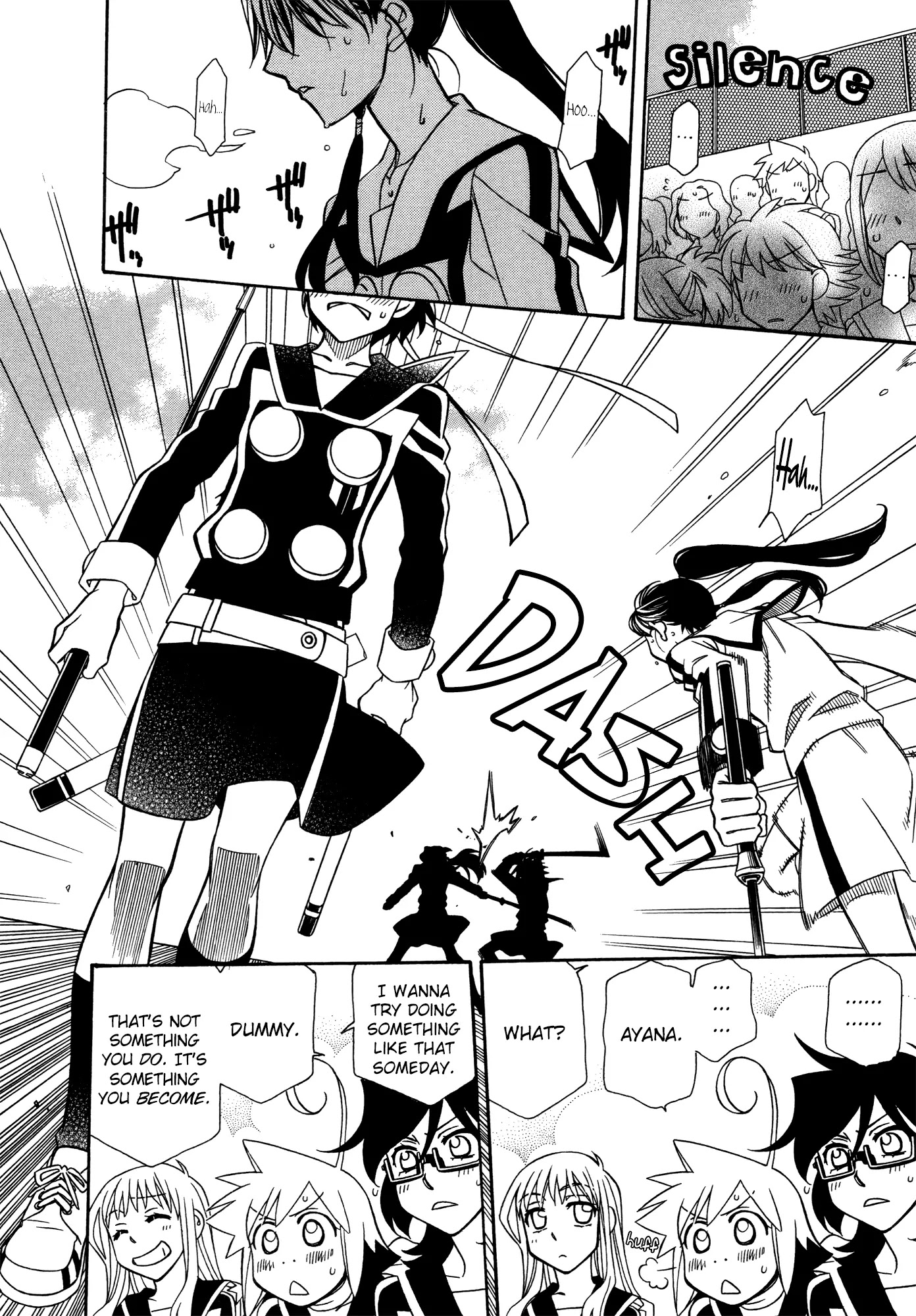 Hayate x Blade Chapter 79 page 28 - Chapter 79: She's Stupid, and I Love Her