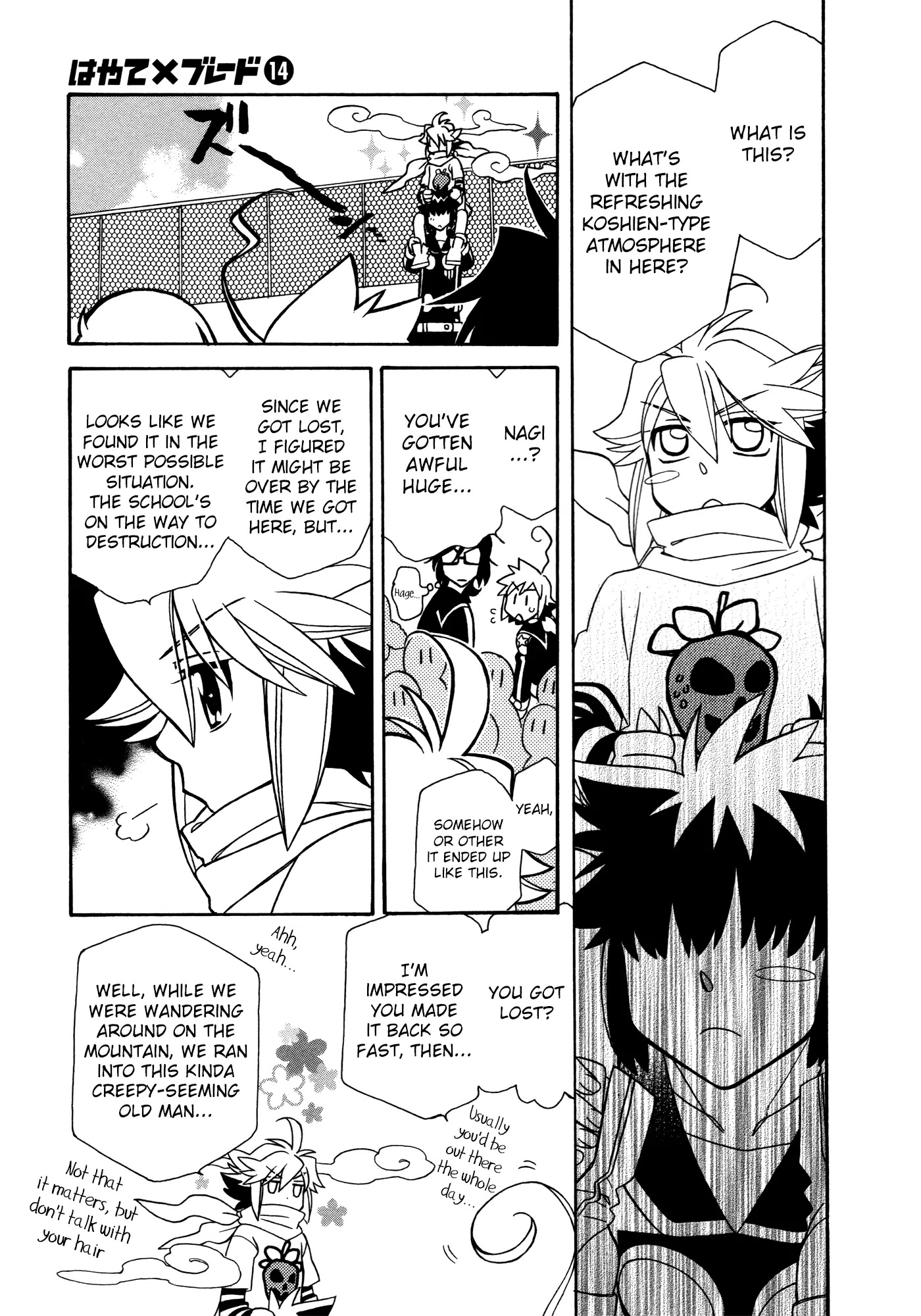 Hayate x Blade Chapter 79 page 29 - Chapter 79: She's Stupid, and I Love Her