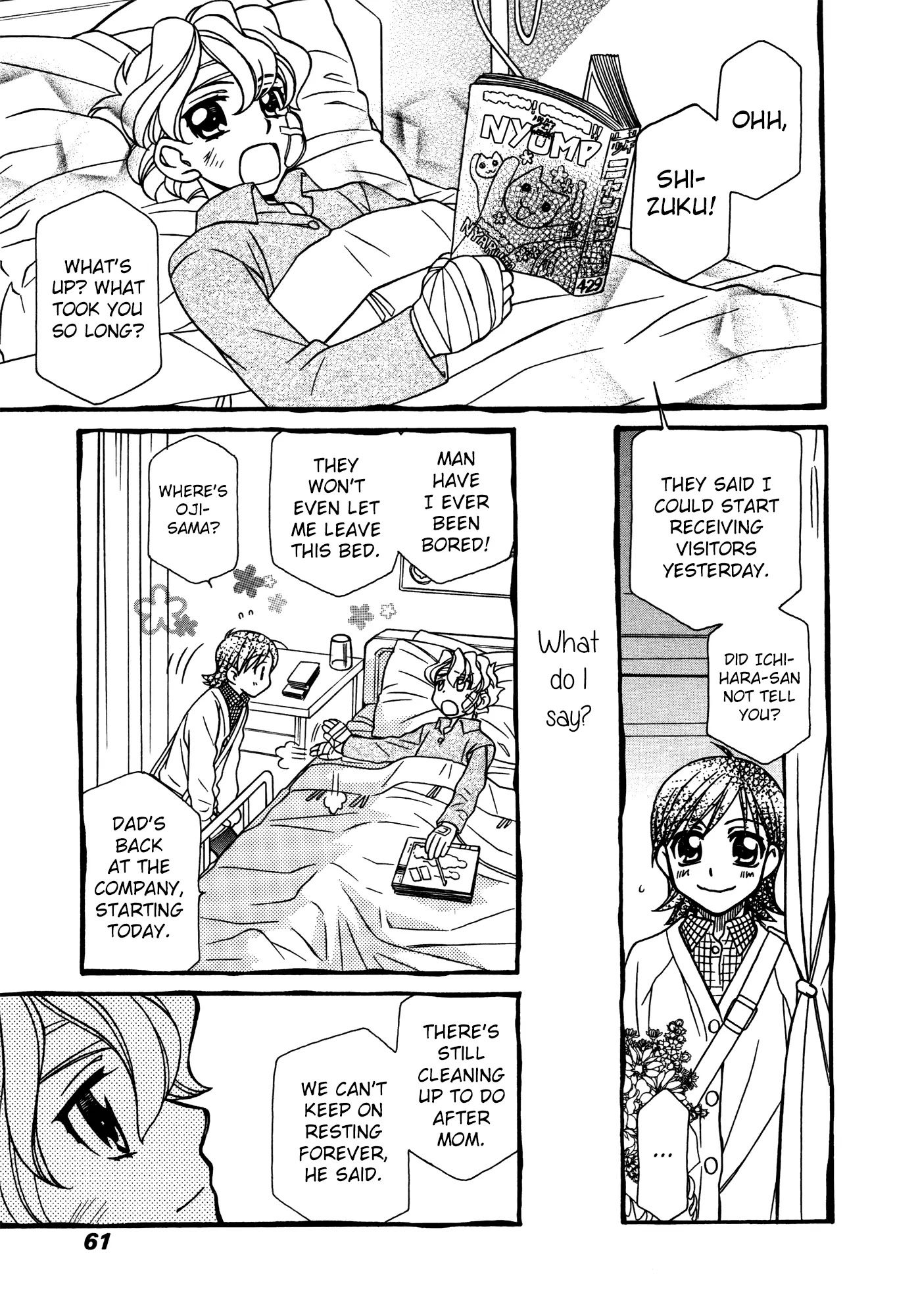 Hayate x Blade Chapter 79 page 3 - Chapter 79: She's Stupid, and I Love Her