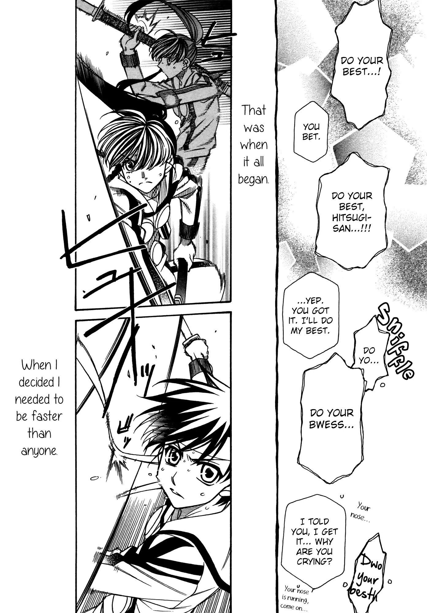 Hayate x Blade Chapter 79 page 7 - Chapter 79: She's Stupid, and I Love Her