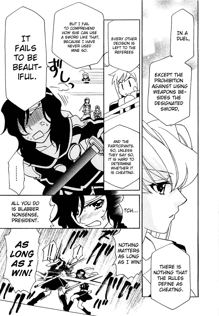 Hayate x Blade Chapter 8 page 22 - Chapter 8: That Stupid Thing