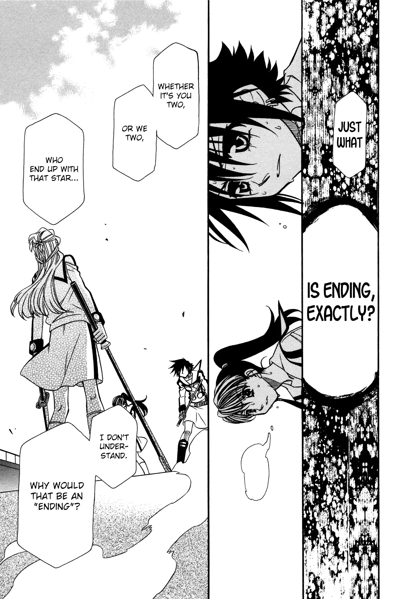 Hayate x Blade Chapter 80 page 13 - Chapter 80: Black-Birdbrain (Take Your Stupid Wings and Learn to Fly)