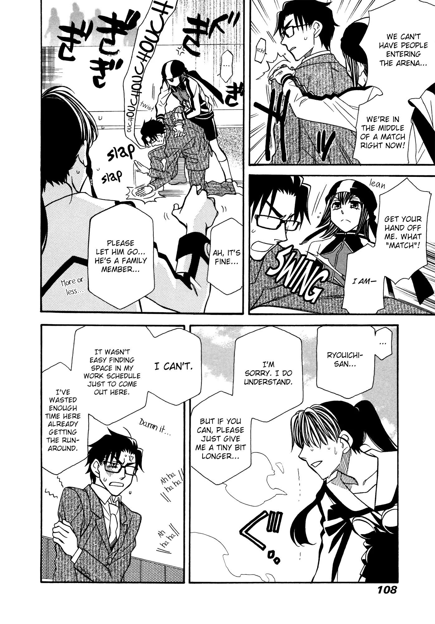 Hayate x Blade Chapter 80 page 18 - Chapter 80: Black-Birdbrain (Take Your Stupid Wings and Learn to Fly)
