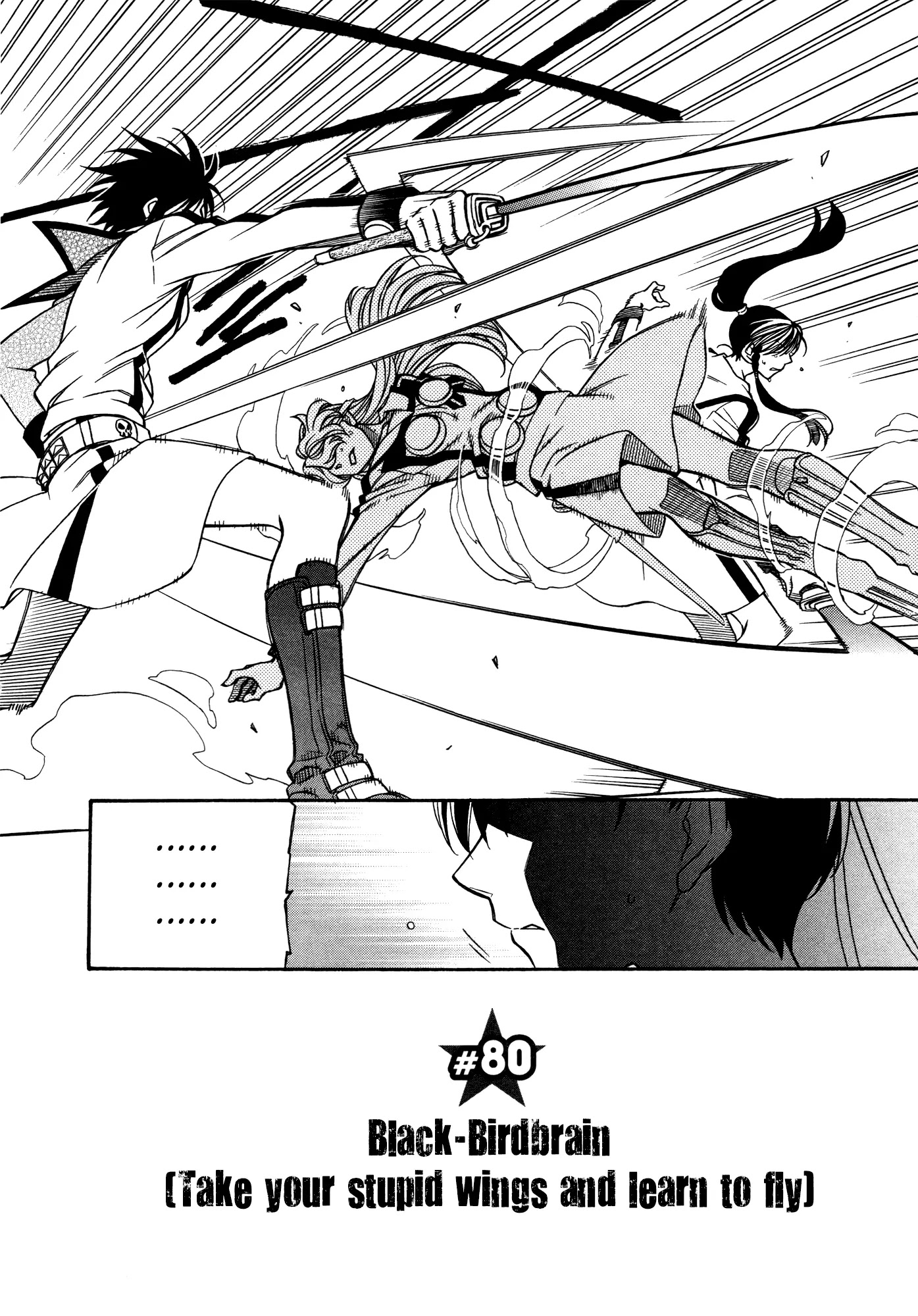Hayate x Blade Chapter 80 page 2 - Chapter 80: Black-Birdbrain (Take Your Stupid Wings and Learn to Fly)
