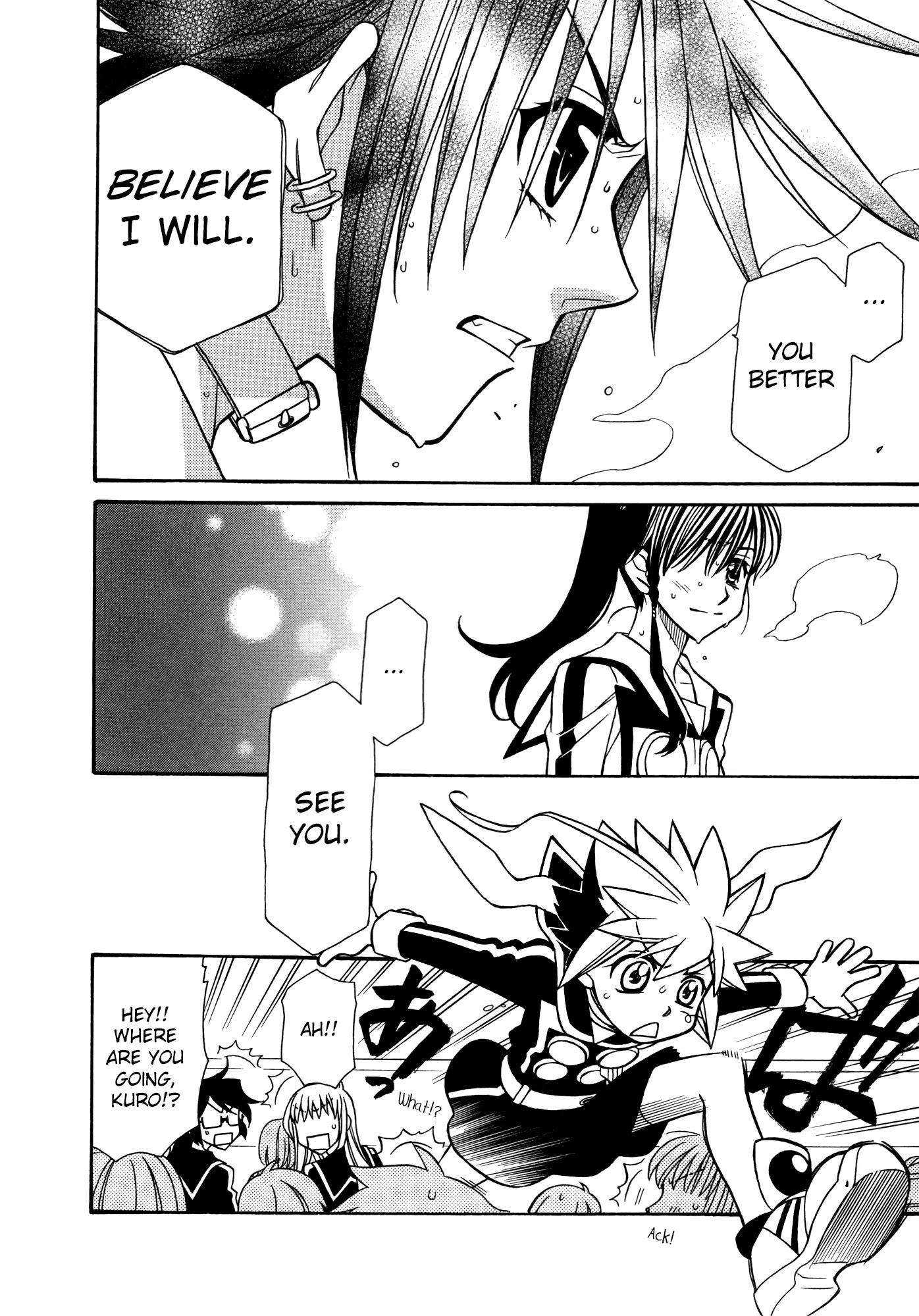 Hayate x Blade Chapter 80 page 22 - Chapter 80: Black-Birdbrain (Take Your Stupid Wings and Learn to Fly)