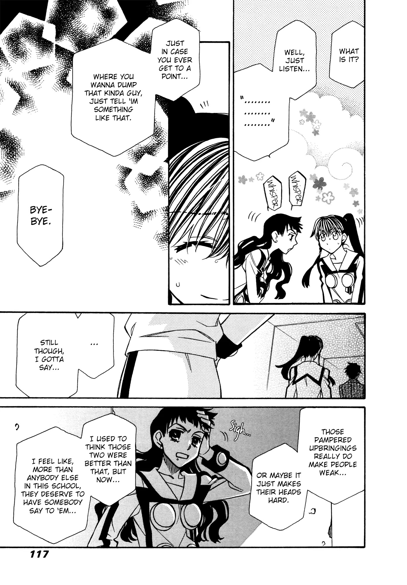 Hayate x Blade Chapter 80 page 27 - Chapter 80: Black-Birdbrain (Take Your Stupid Wings and Learn to Fly)
