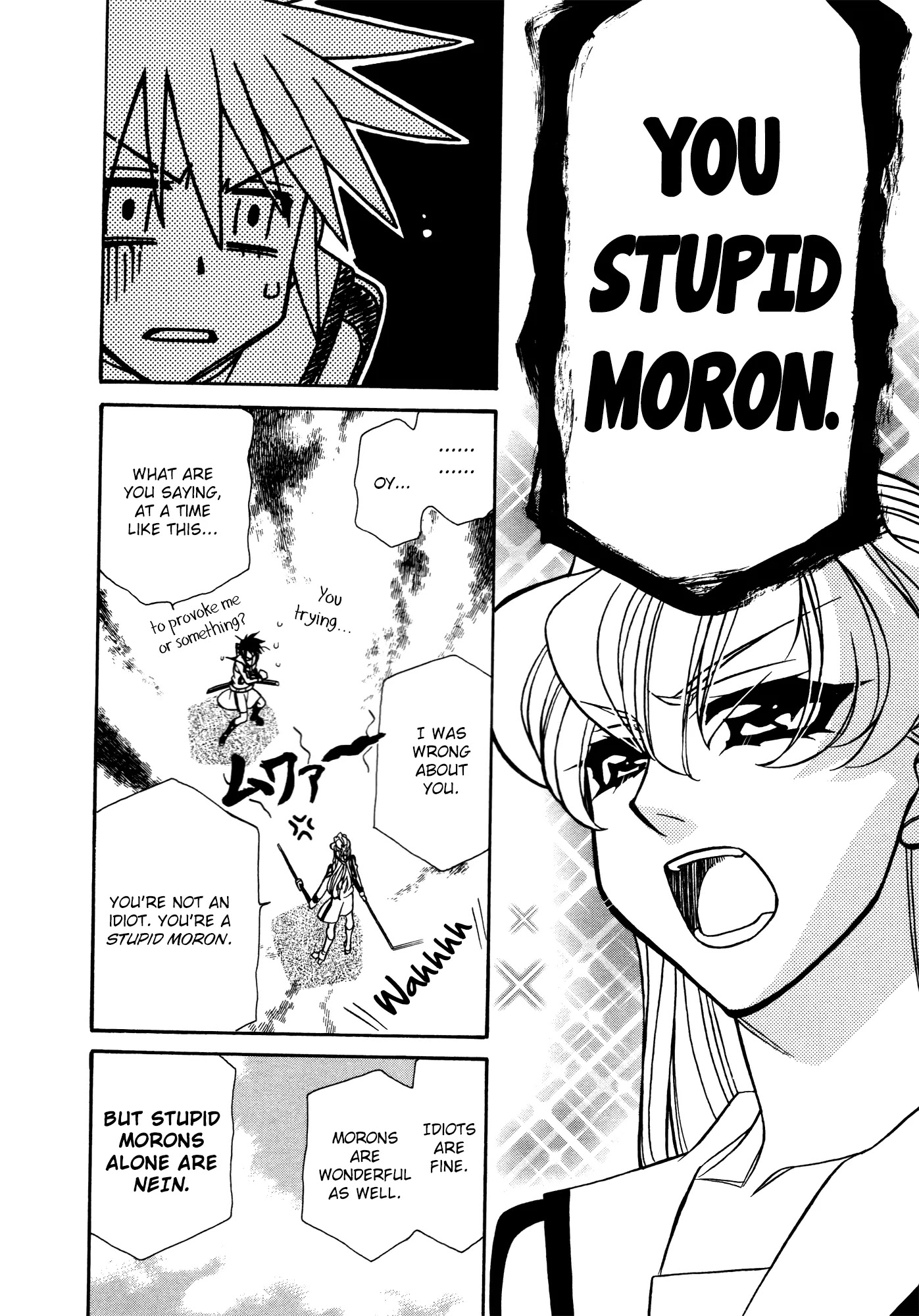 Hayate x Blade Chapter 80 page 28 - Chapter 80: Black-Birdbrain (Take Your Stupid Wings and Learn to Fly)