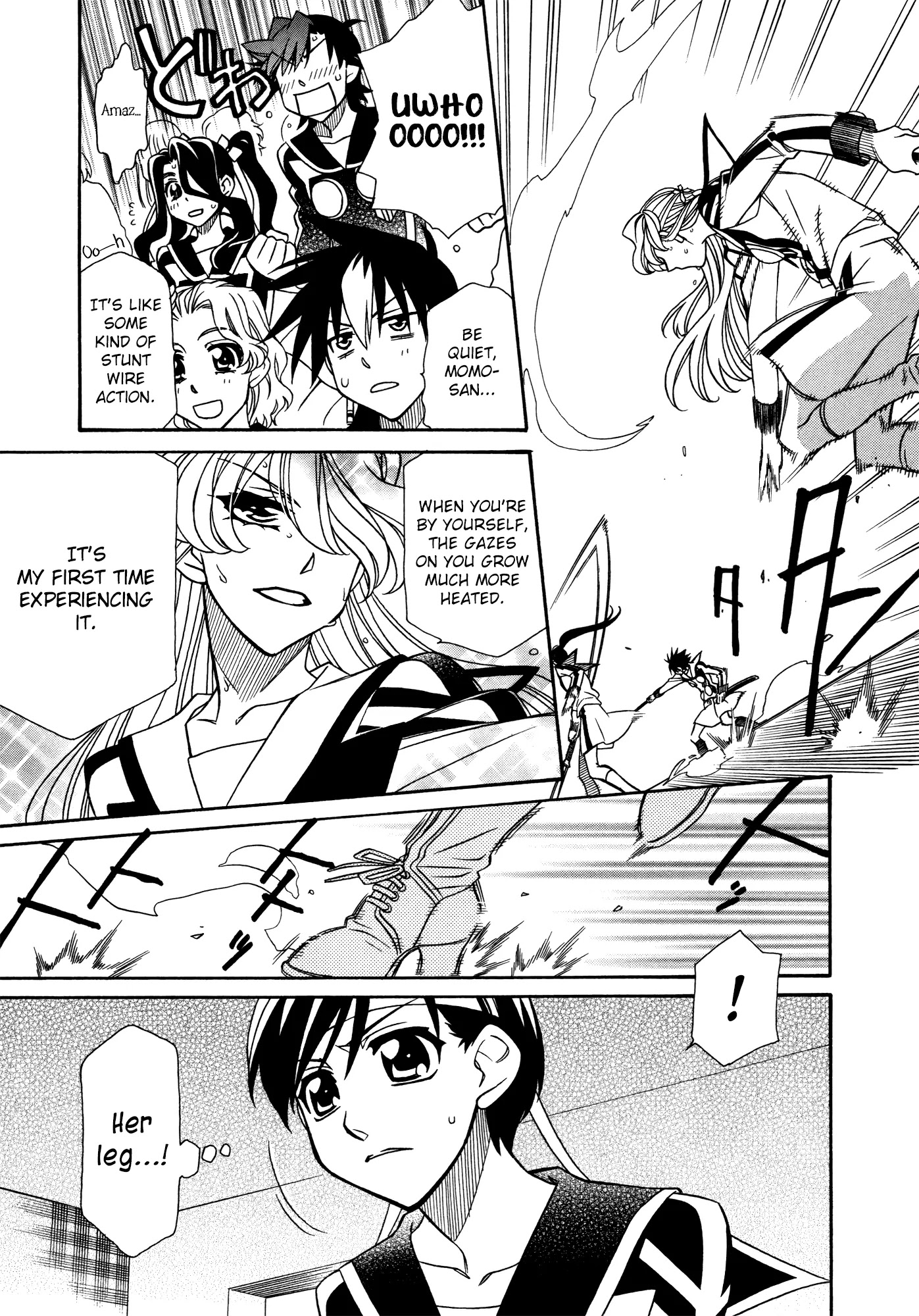 Hayate x Blade Chapter 80 page 3 - Chapter 80: Black-Birdbrain (Take Your Stupid Wings and Learn to Fly)