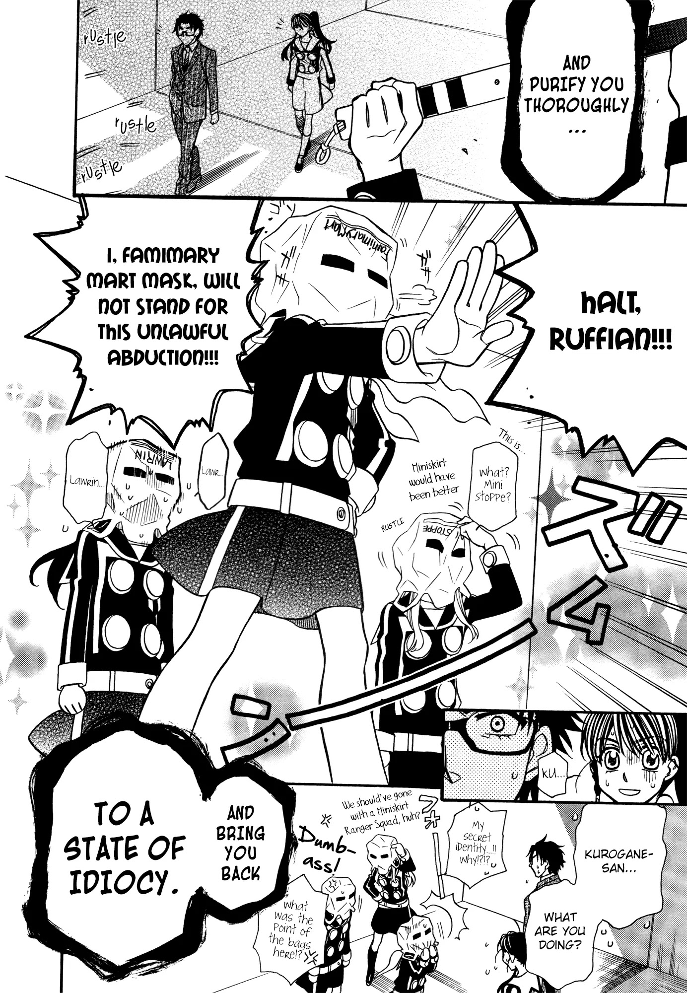 Hayate x Blade Chapter 80 page 30 - Chapter 80: Black-Birdbrain (Take Your Stupid Wings and Learn to Fly)