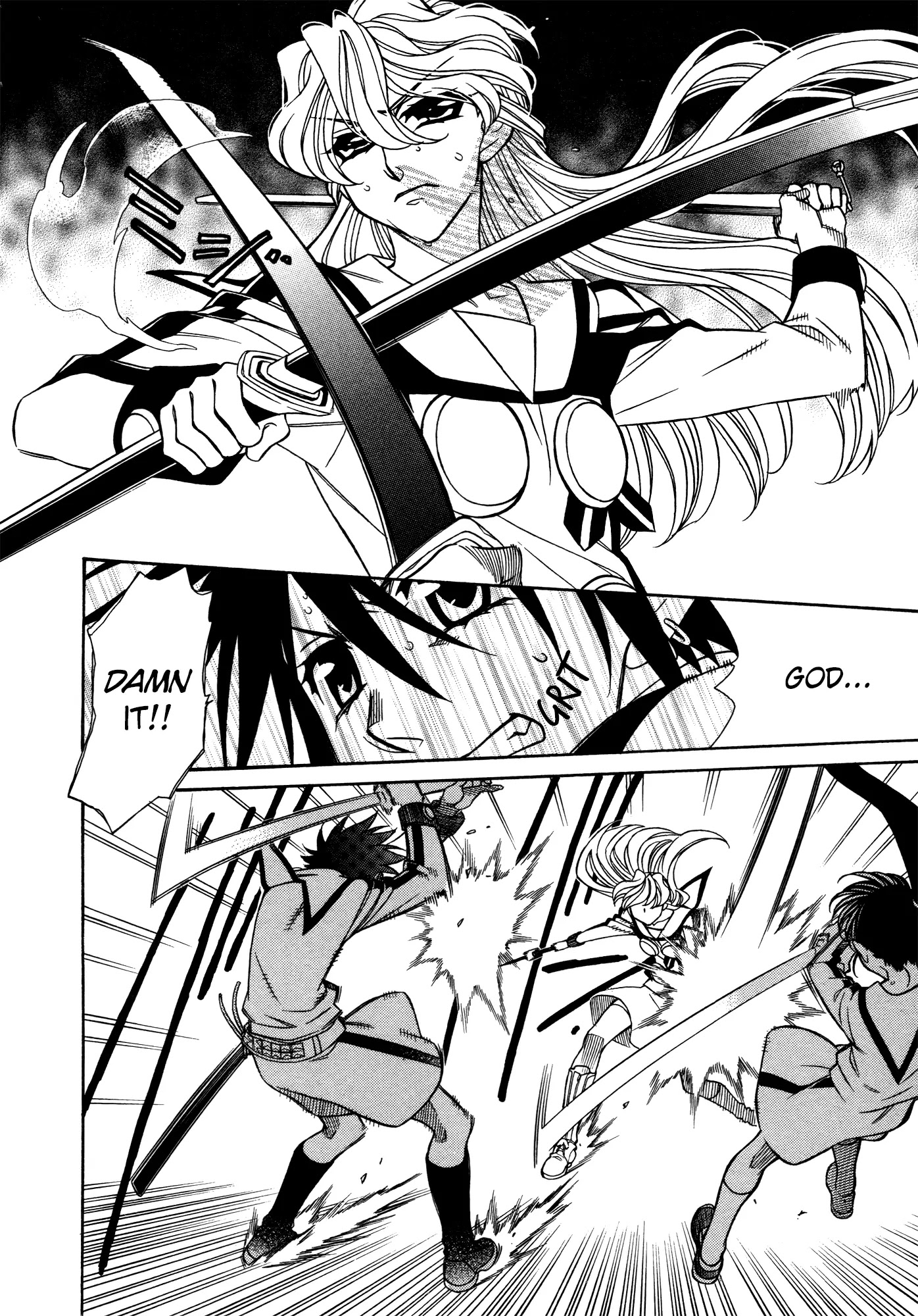 Hayate x Blade Chapter 80 page 8 - Chapter 80: Black-Birdbrain (Take Your Stupid Wings and Learn to Fly)