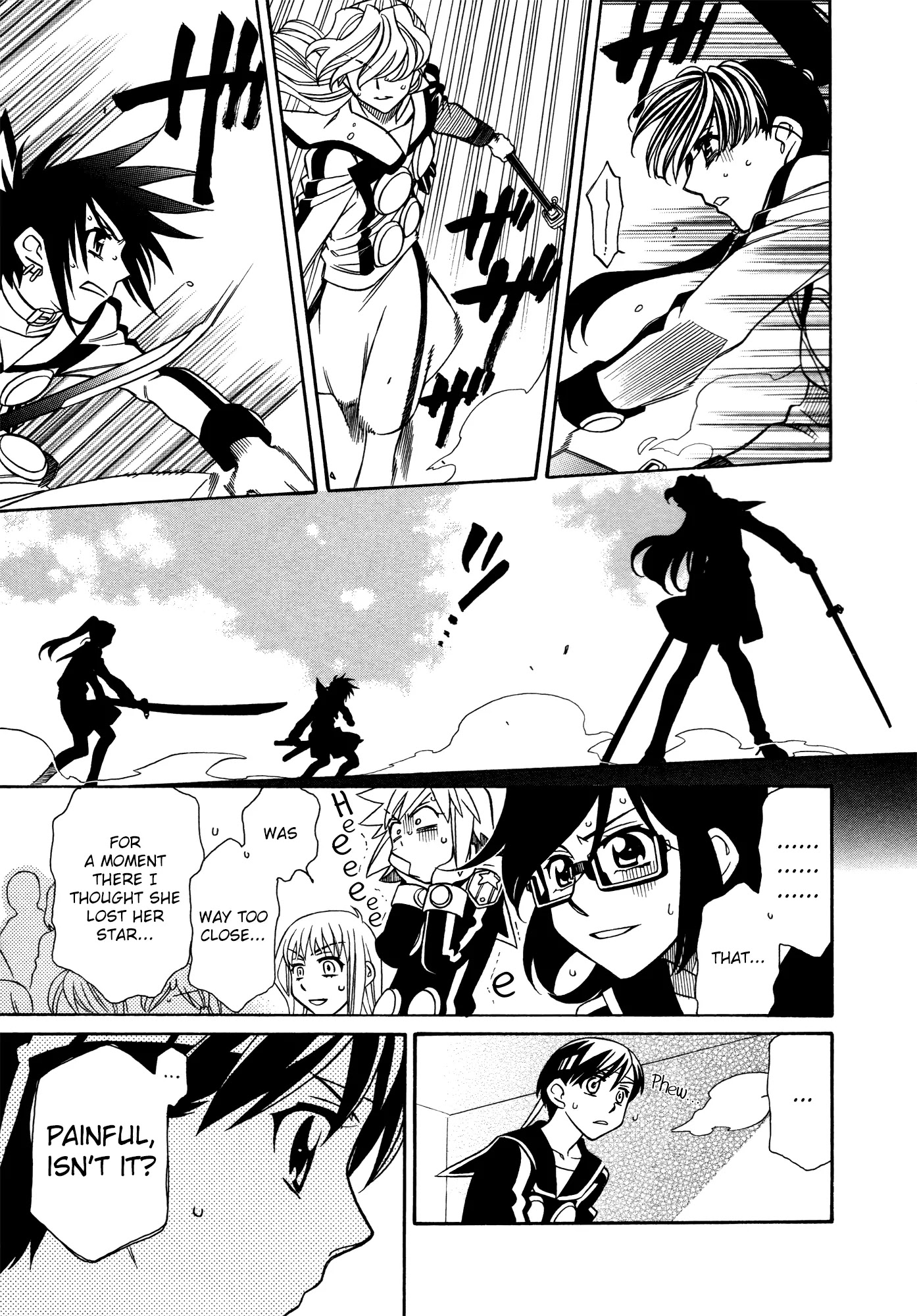 Hayate x Blade Chapter 80 page 9 - Chapter 80: Black-Birdbrain (Take Your Stupid Wings and Learn to Fly)