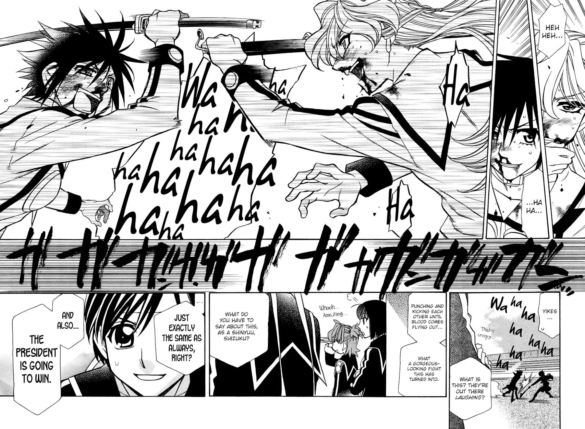 Hayate x Blade Chapter 81 page 22 - Chapter 81: Across the Idiotverse