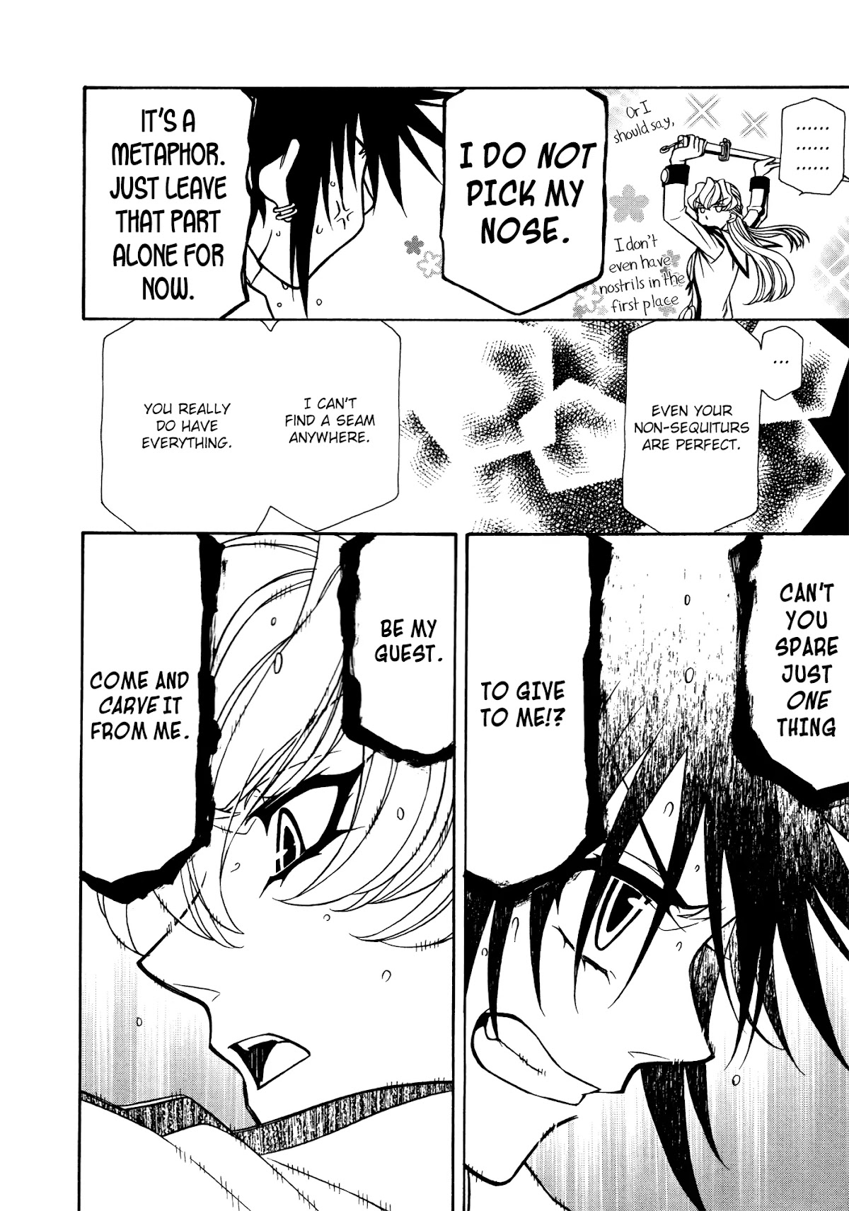 Hayate x Blade Chapter 81 page 6 - Chapter 81: Across the Idiotverse