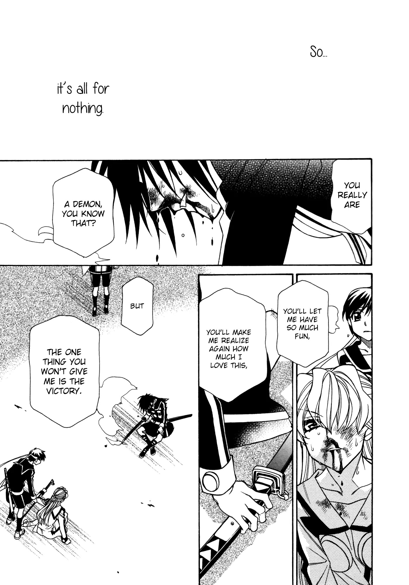 Hayate x Blade Chapter 82 page 12 - Chapter 82: Stupid Fields Forever