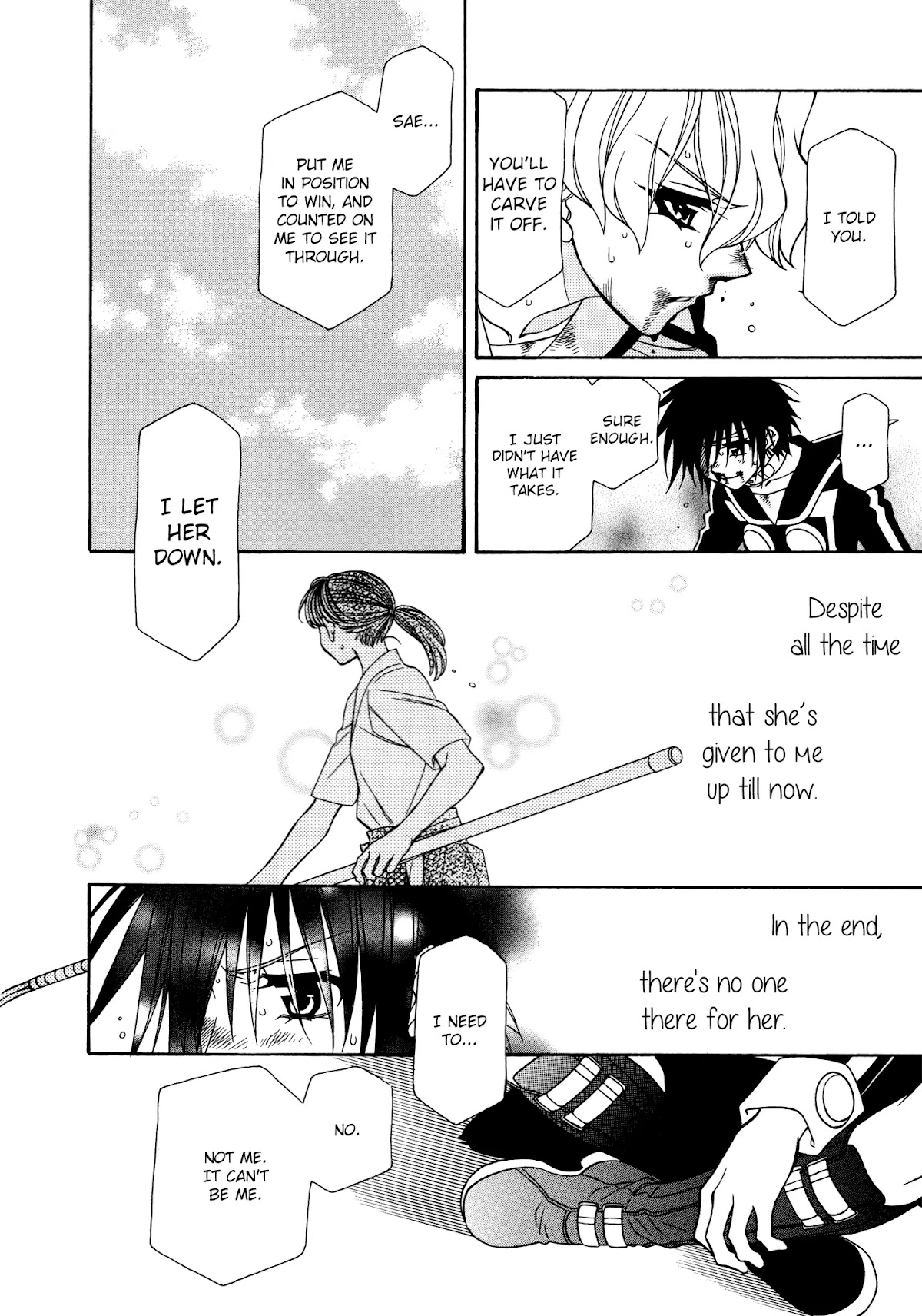 Hayate x Blade Chapter 82 page 13 - Chapter 82: Stupid Fields Forever