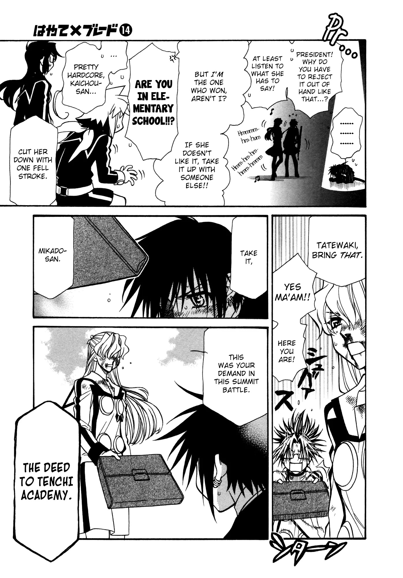 Hayate x Blade Chapter 82 page 16 - Chapter 82: Stupid Fields Forever