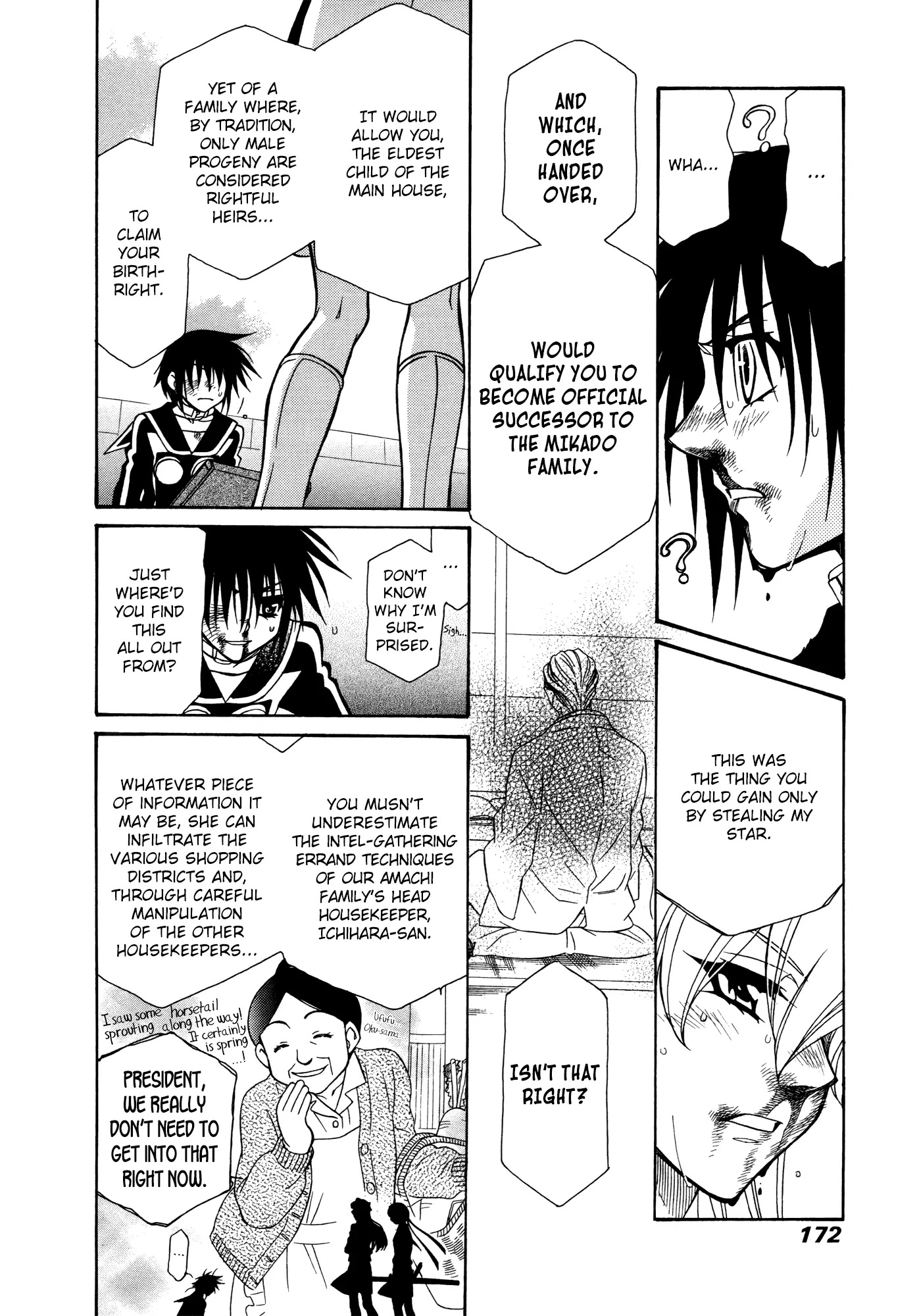 Hayate x Blade Chapter 82 page 17 - Chapter 82: Stupid Fields Forever