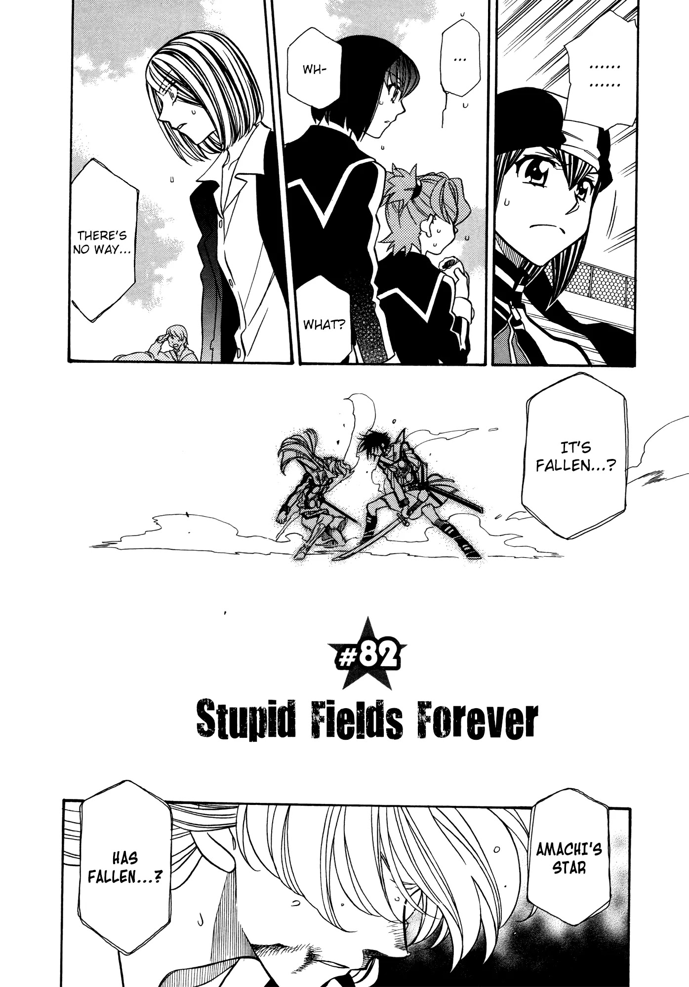 Hayate x Blade Chapter 82 page 2 - Chapter 82: Stupid Fields Forever