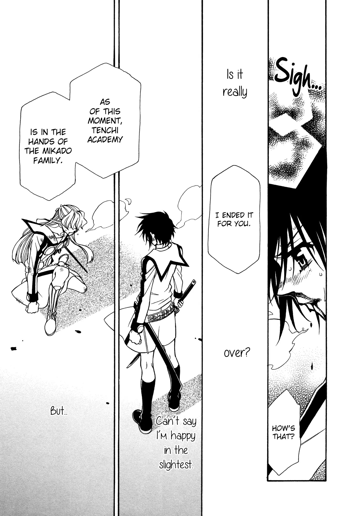 Hayate x Blade Chapter 82 page 3 - Chapter 82: Stupid Fields Forever