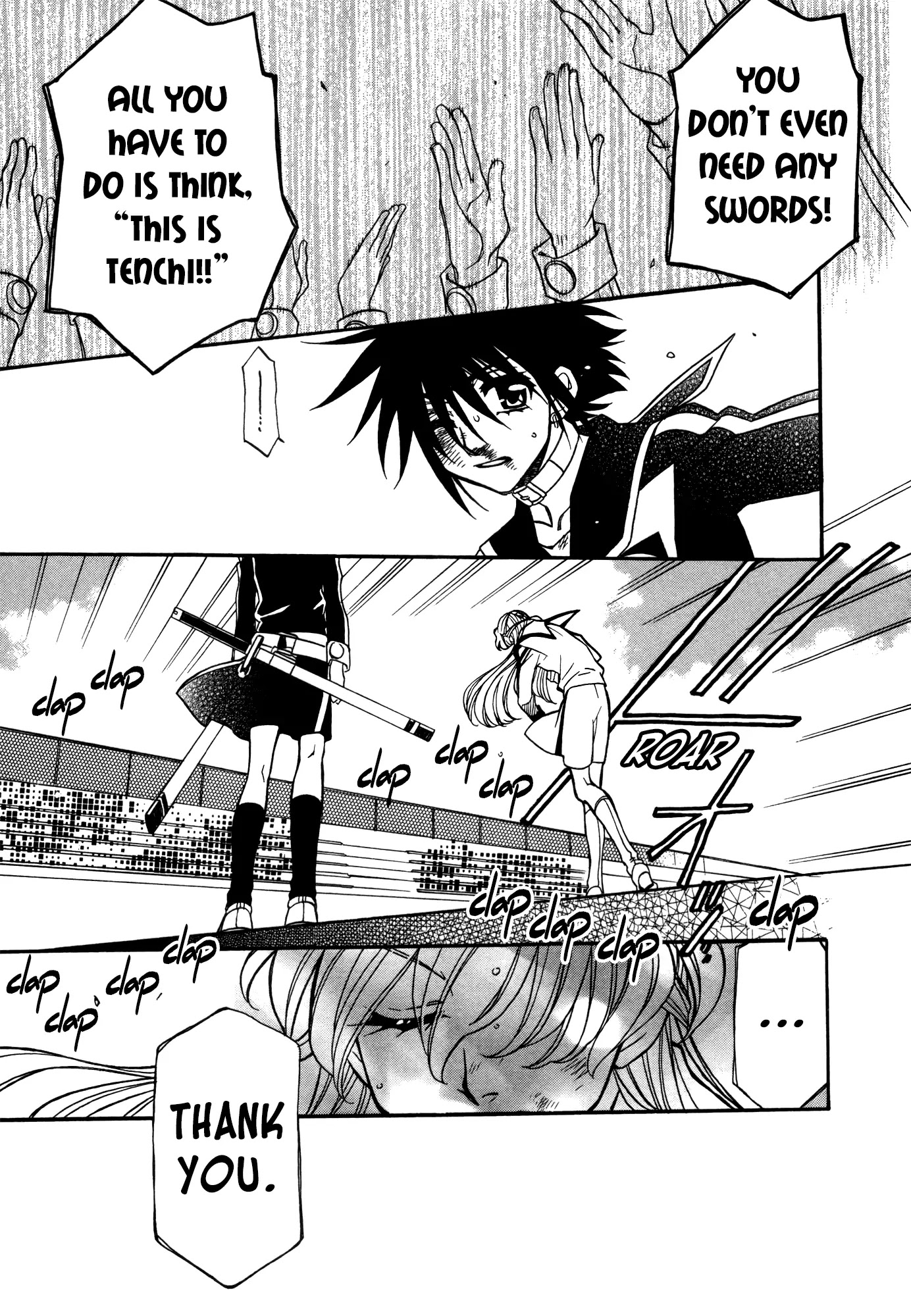 Hayate x Blade Chapter 82 page 31 - Chapter 82: Stupid Fields Forever