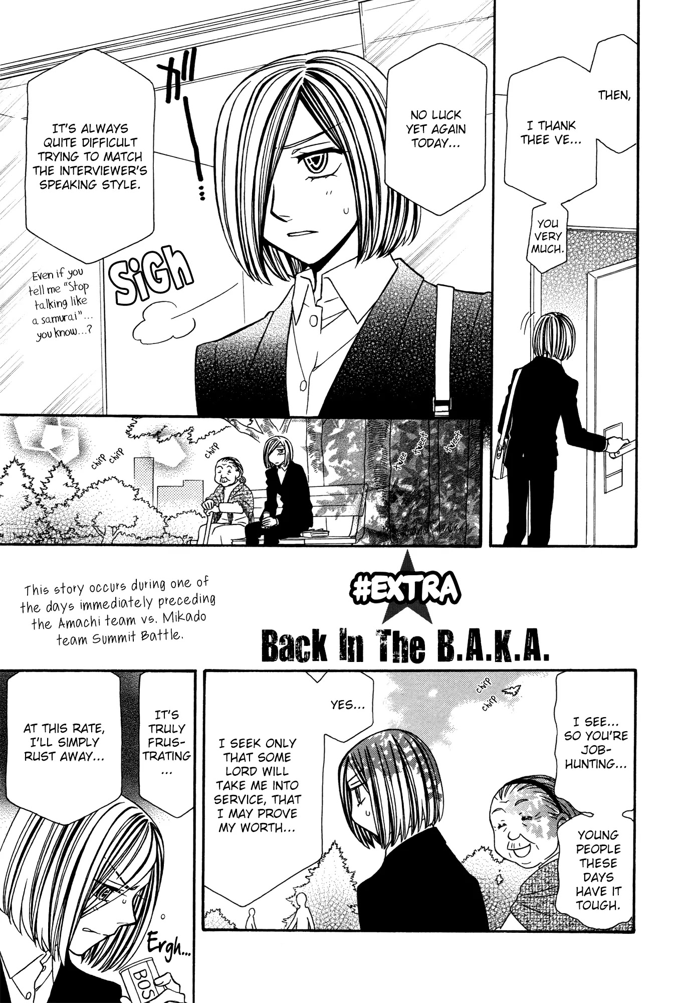 Hayate x Blade Chapter 82 page 33 - Chapter 82: Stupid Fields Forever