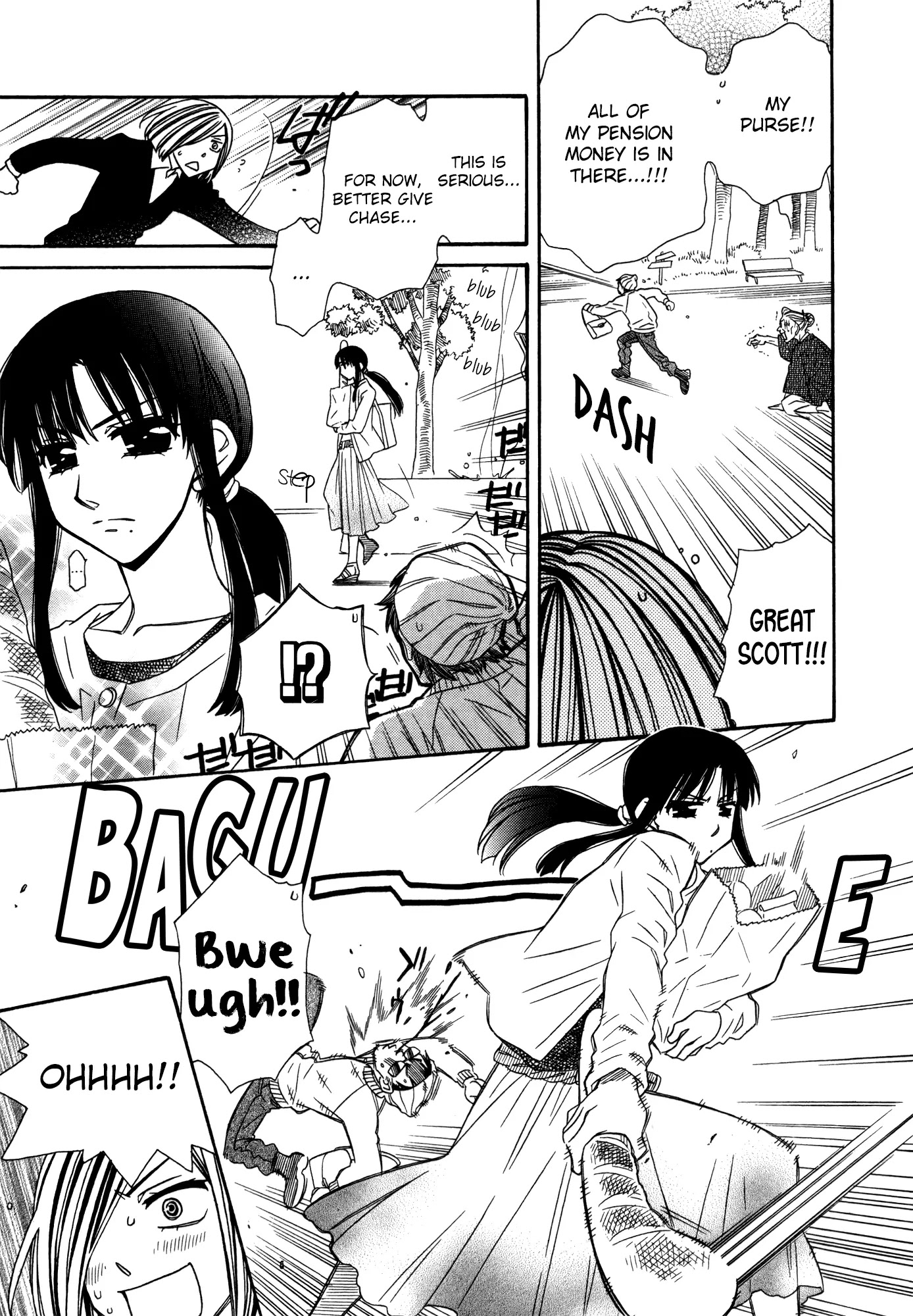 Hayate x Blade Chapter 82 page 35 - Chapter 82: Stupid Fields Forever