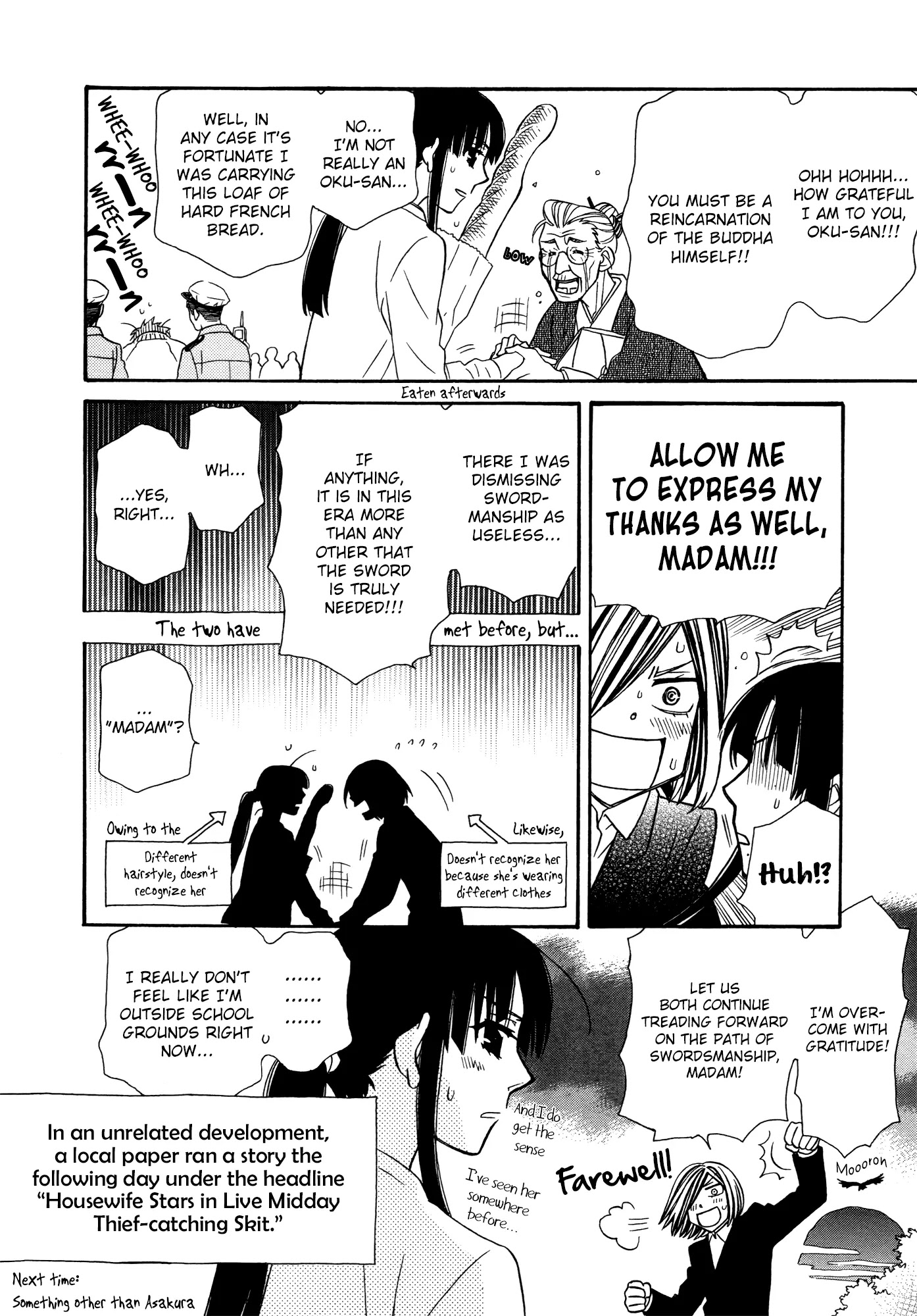 Hayate x Blade Chapter 82 page 36 - Chapter 82: Stupid Fields Forever
