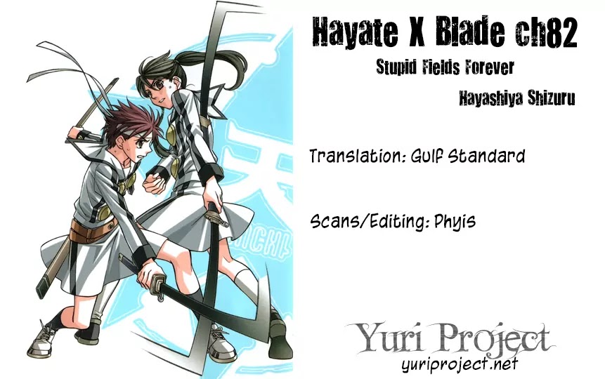 Hayate x Blade Chapter 82 page 39 - Chapter 82: Stupid Fields Forever