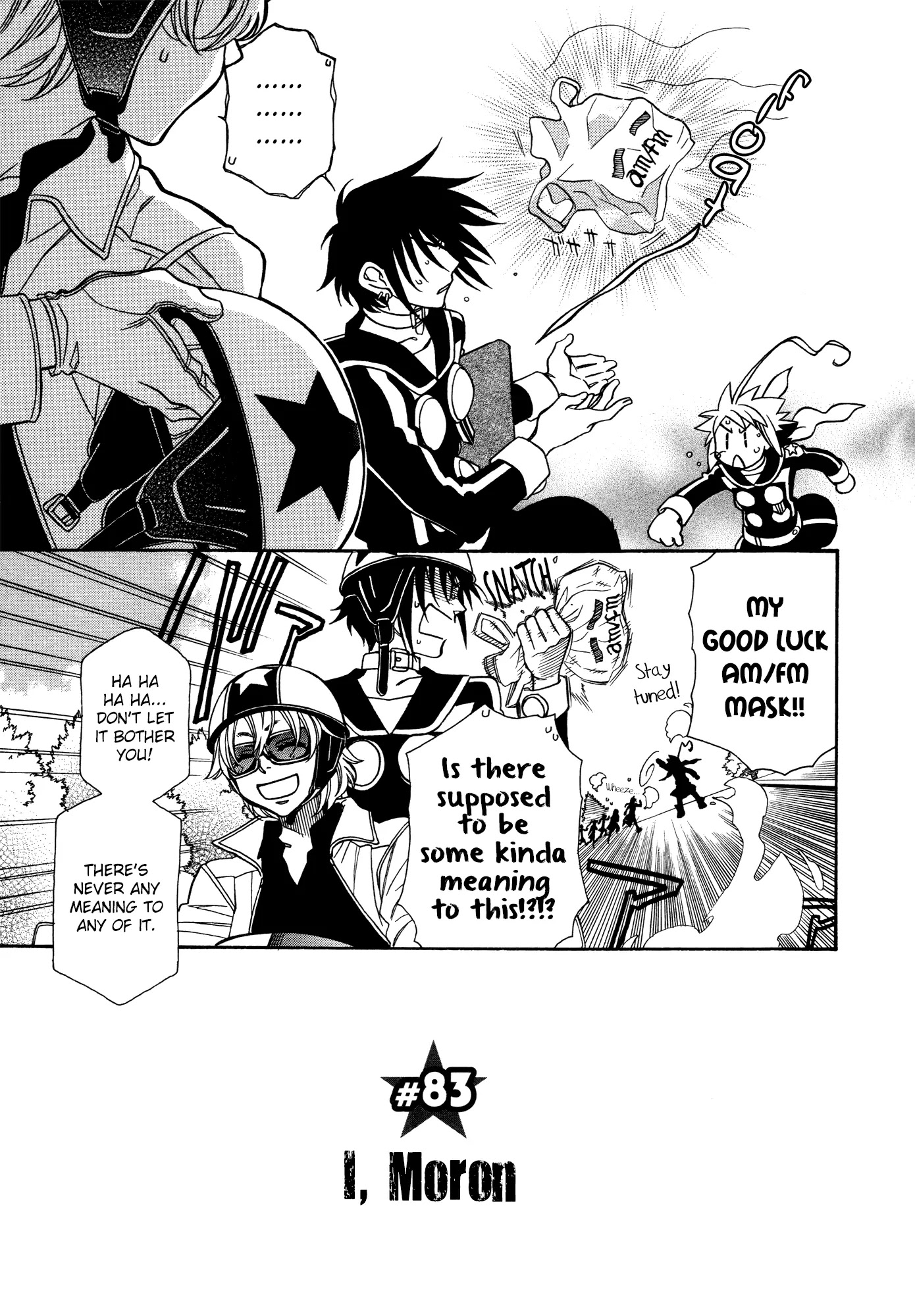 Hayate x Blade Chapter 83 page 10 - Chapter 83: I, Moron
