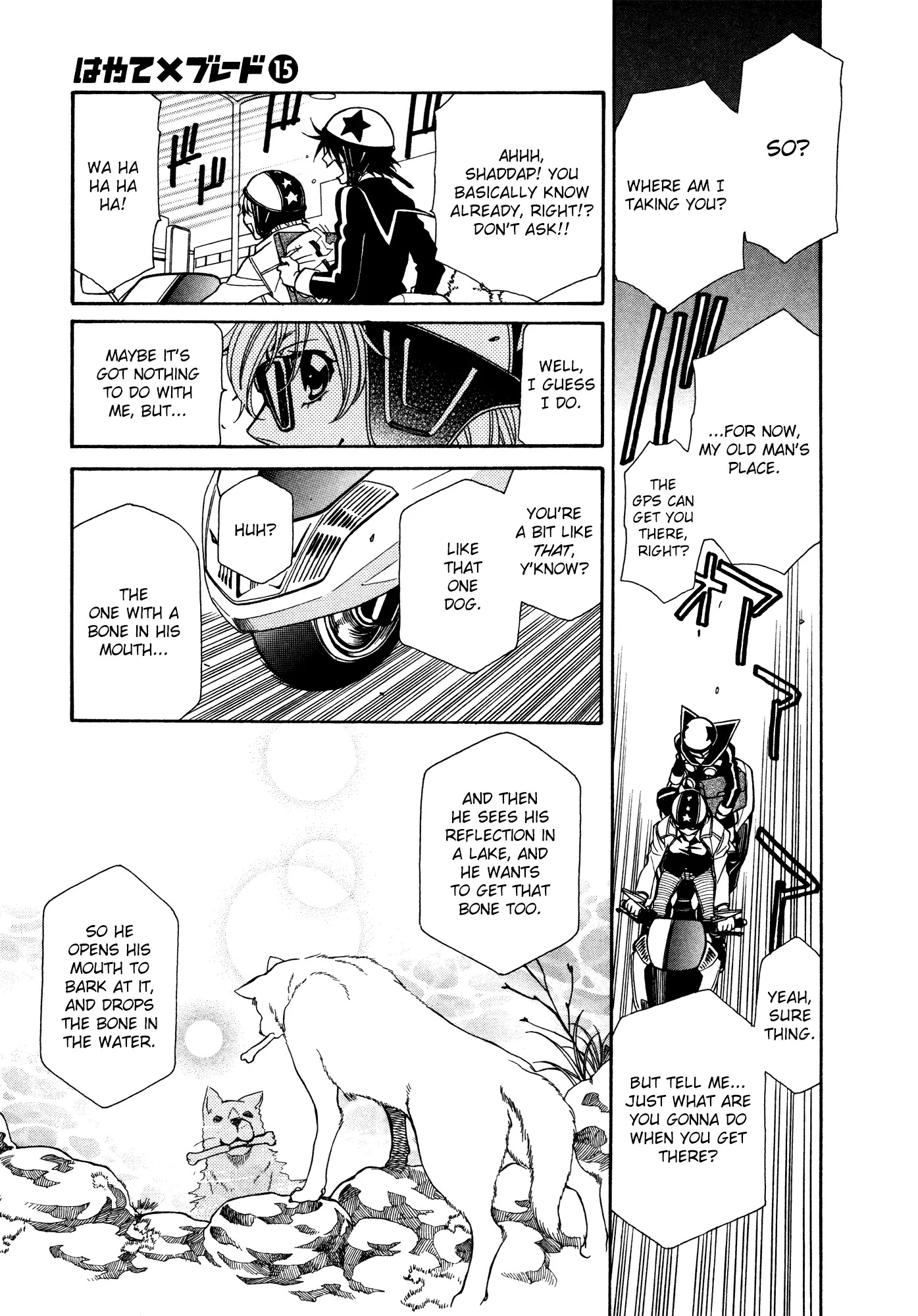 Hayate x Blade Chapter 83 page 12 - Chapter 83: I, Moron