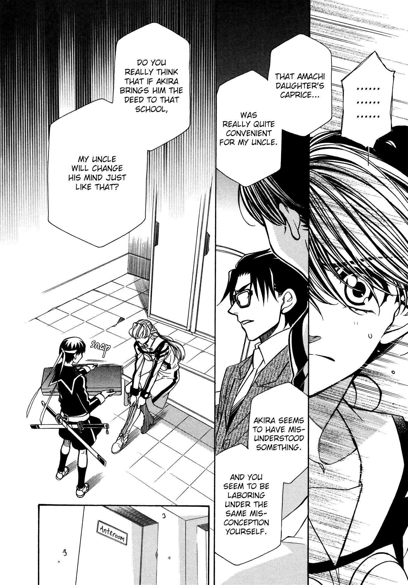 Hayate x Blade Chapter 83 page 15 - Chapter 83: I, Moron