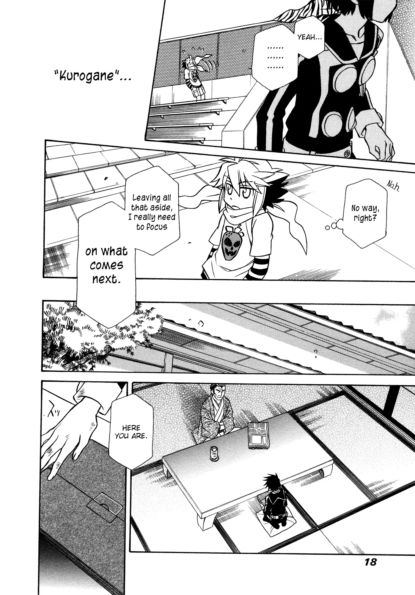 Hayate x Blade Chapter 83 page 21 - Chapter 83: I, Moron