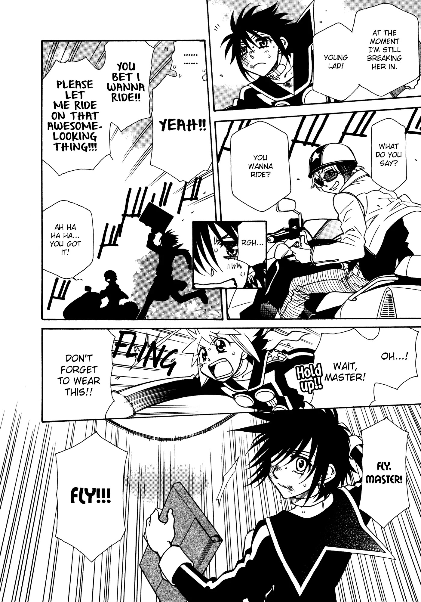 Hayate x Blade Chapter 83 page 9 - Chapter 83: I, Moron