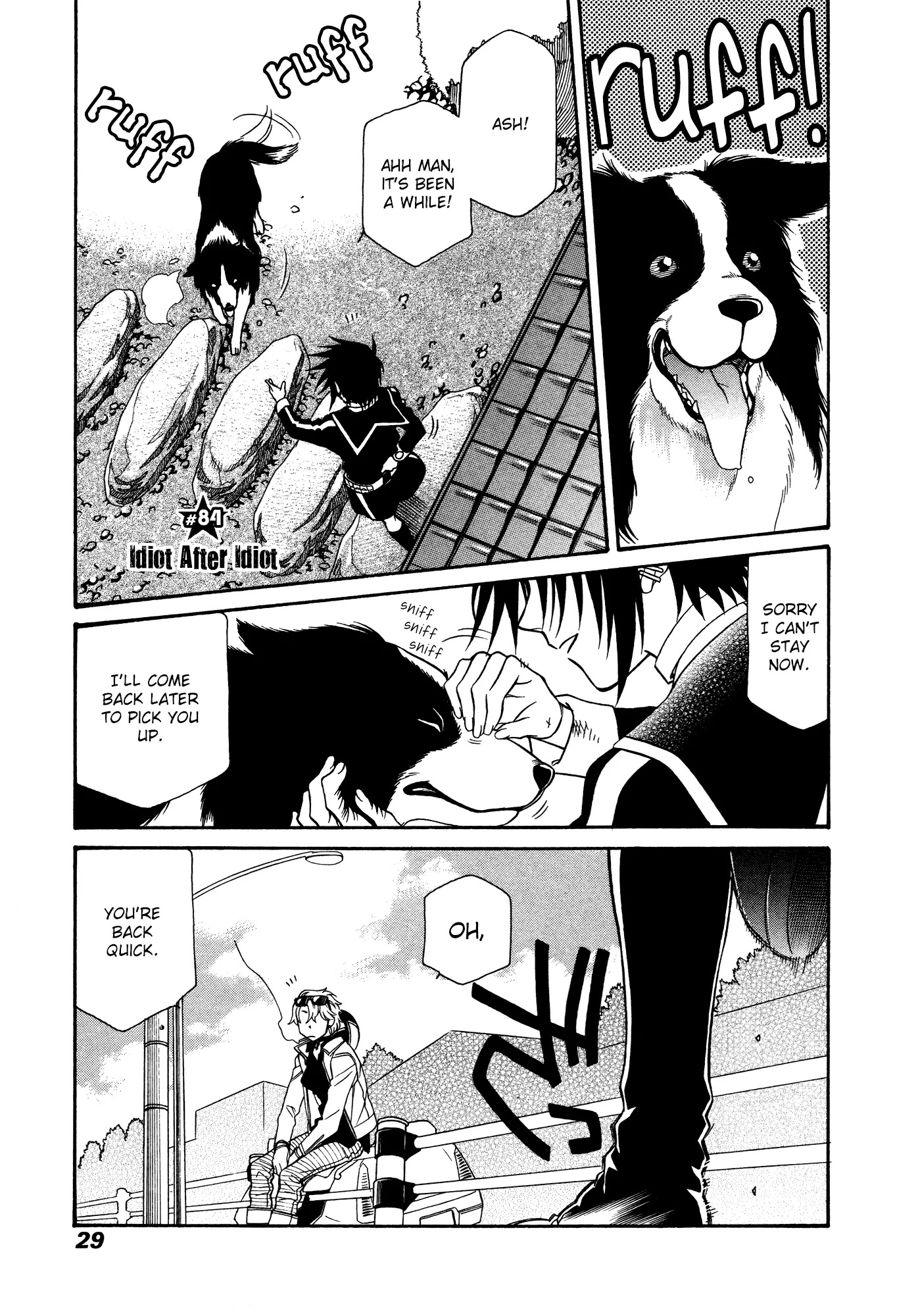 Hayate x Blade Chapter 84 page 1 - Chapter 84: Idiot After Idiot